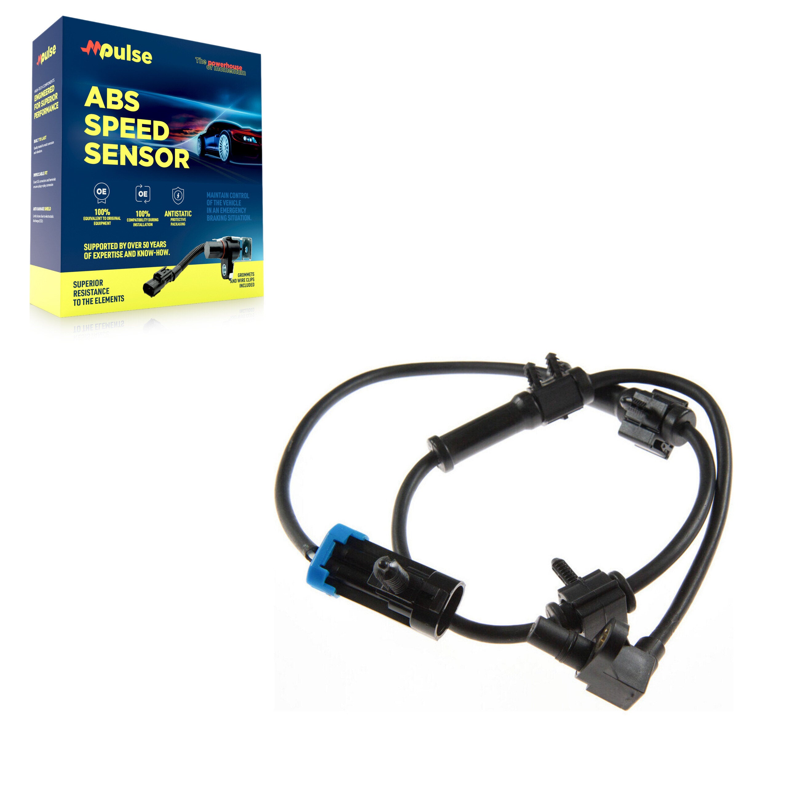 Mpulse SEN-2ABS0465 ABS Wheel Speed Sensor for 2003-2005 Chevrolet Astro, GMC Safari - Front