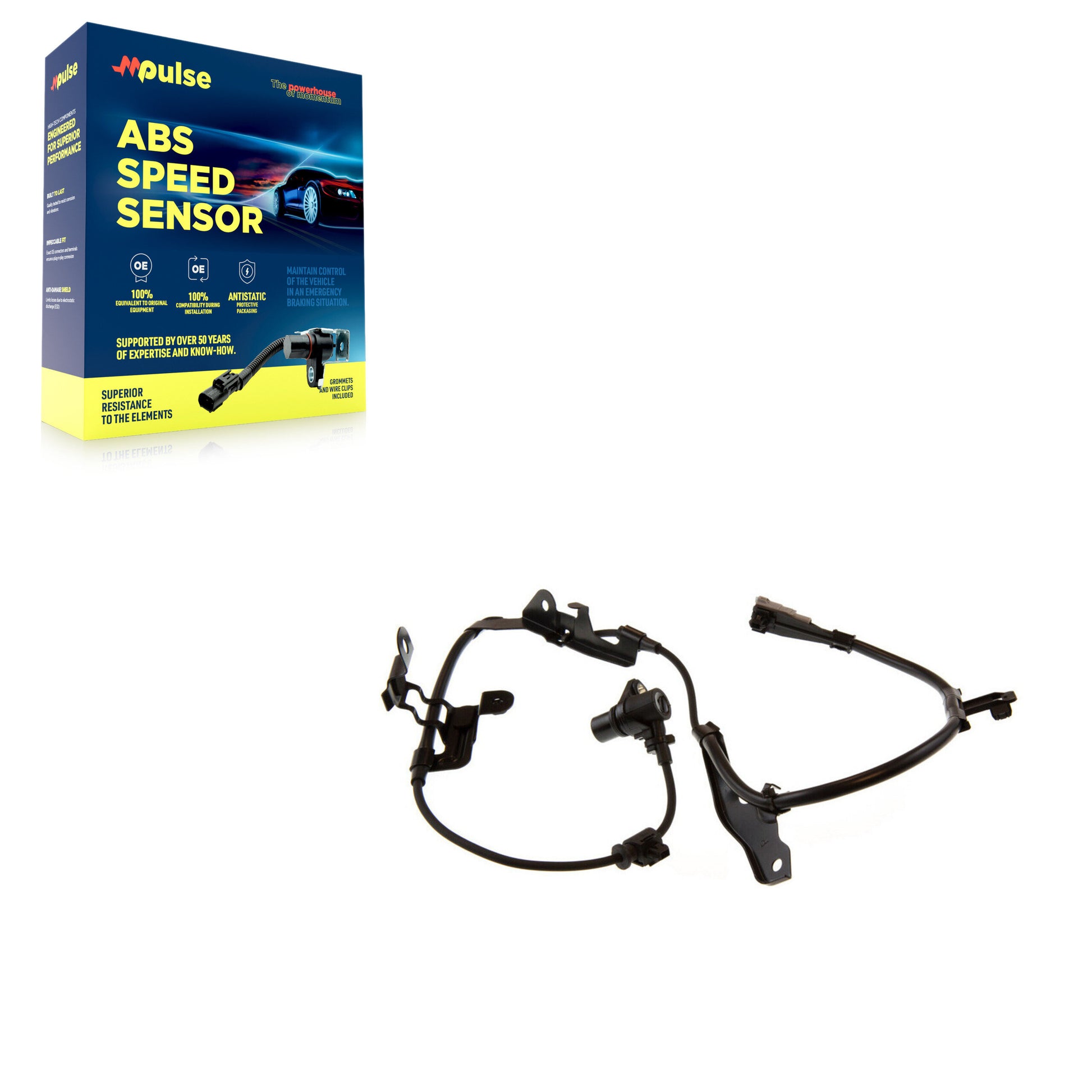 Mpulse SEN-2ABS0472 ABS Wheel Speed Sensor for 2000-2007 Toyota Tundra, Toyota Sequoia - Front Right