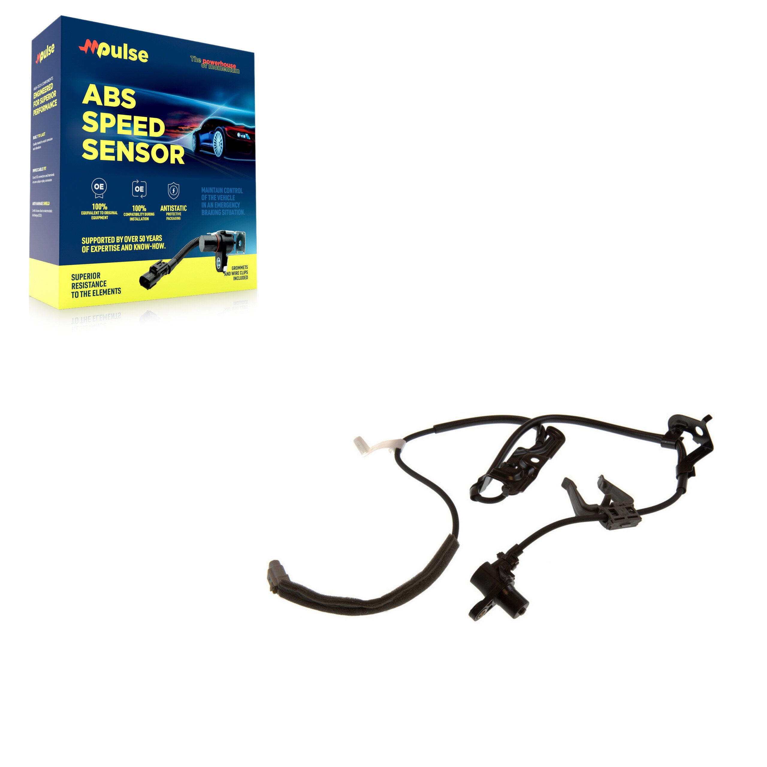 Mpulse SEN-2ABS0474 ABS Wheel Speed Sensor for 2004-2010 Toyota Sienna - Front Left