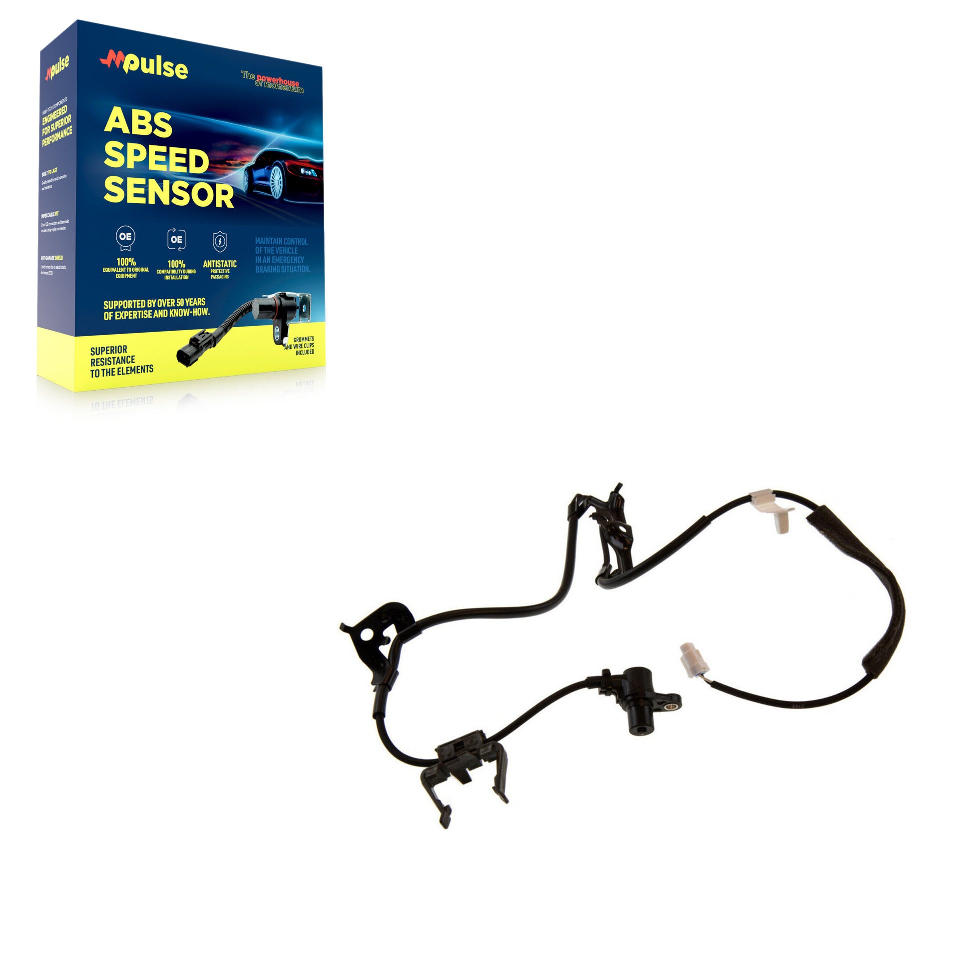 Mpulse SEN-2ABS0476 ABS Wheel Speed Sensor for 2004-2010 Toyota Sienna - Front Right