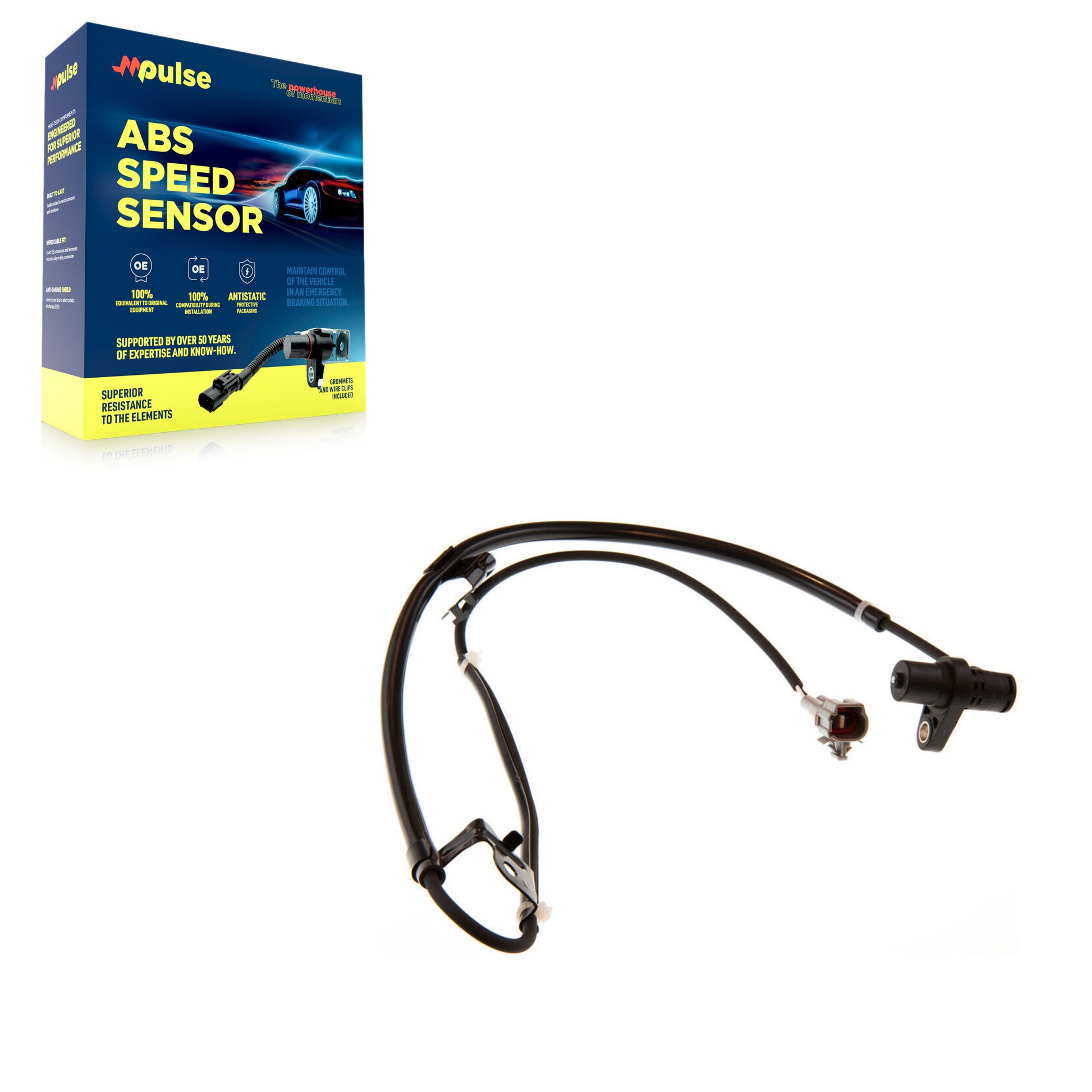 Mpulse SEN-2ABS0477 ABS Wheel Speed Sensor for 2004-2009 Toyota Prius - Front Right
