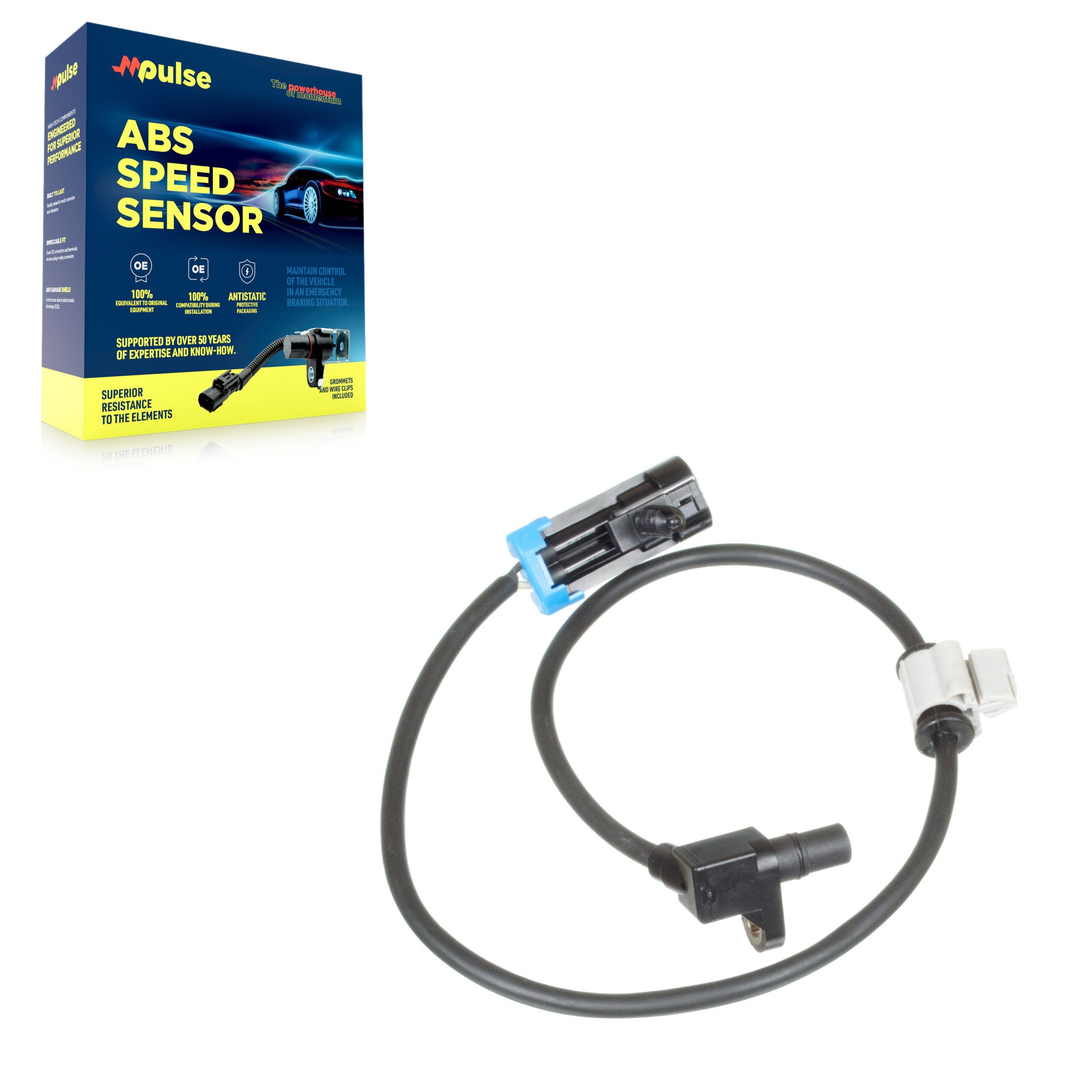 Mpulse SEN-2ABS0484 ABS Wheel Speed Sensor for 1998-2005 Chevrolet Blazer, GMC Jimmy - Front