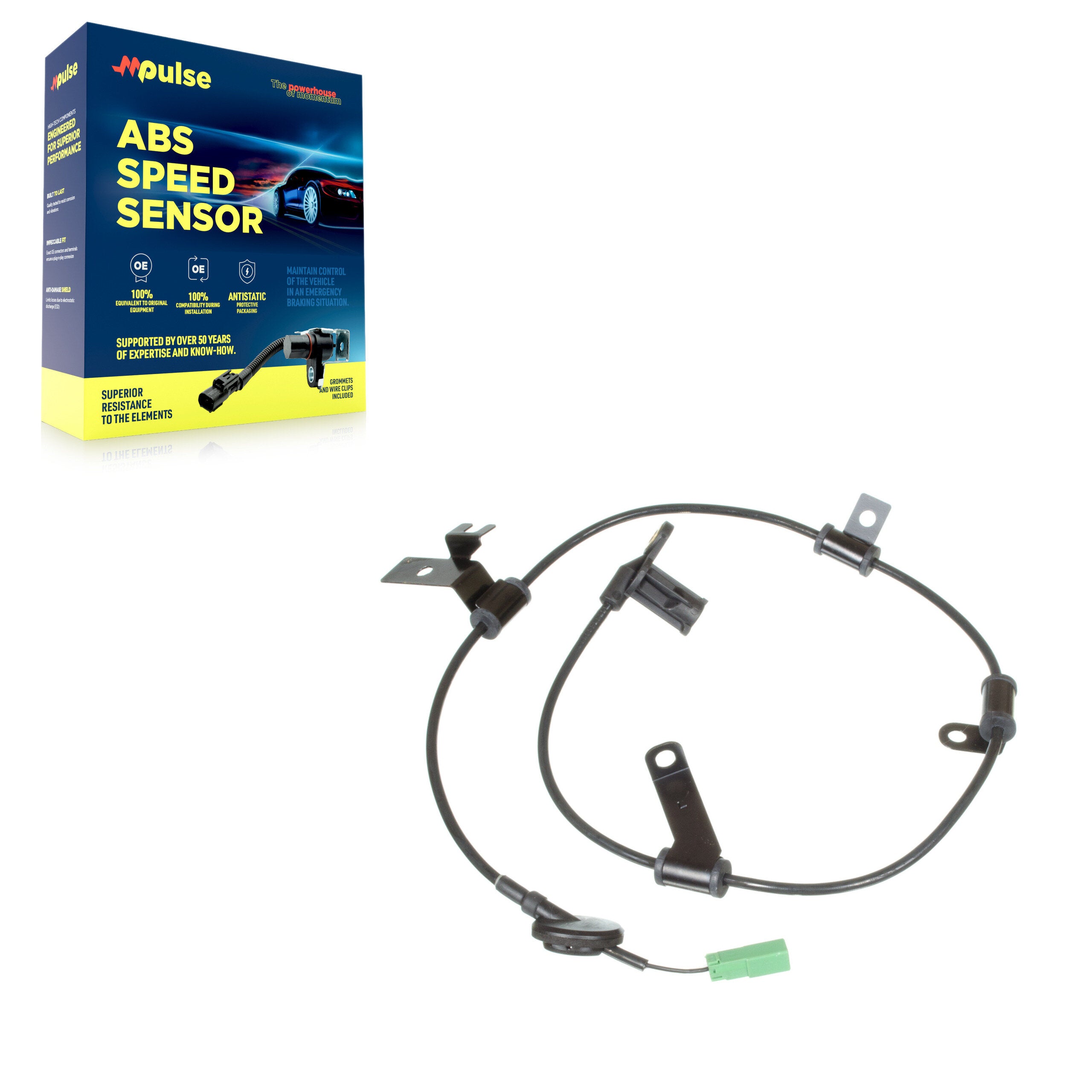 Mpulse SEN-2ABS0491 ABS Wheel Speed Sensor for 2001-2004 Ford Escape, Mazda Tribute - Rear Left