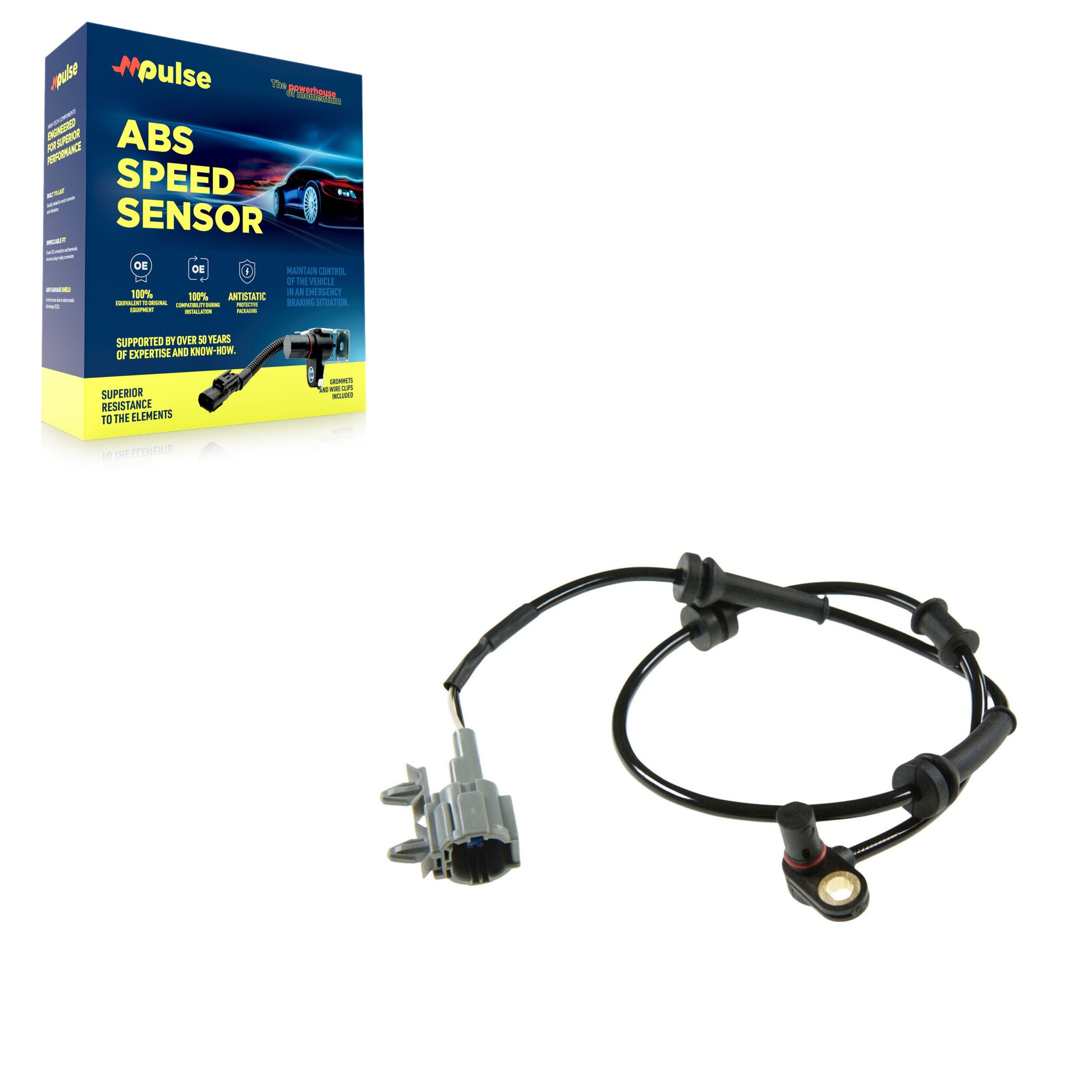 Mpulse SEN-2ABS0506 ABS Wheel Speed Sensor for 2005-2020 Nissan Frontier, Nissan Pathfinder, Suzuki Equator - Front Right, Front