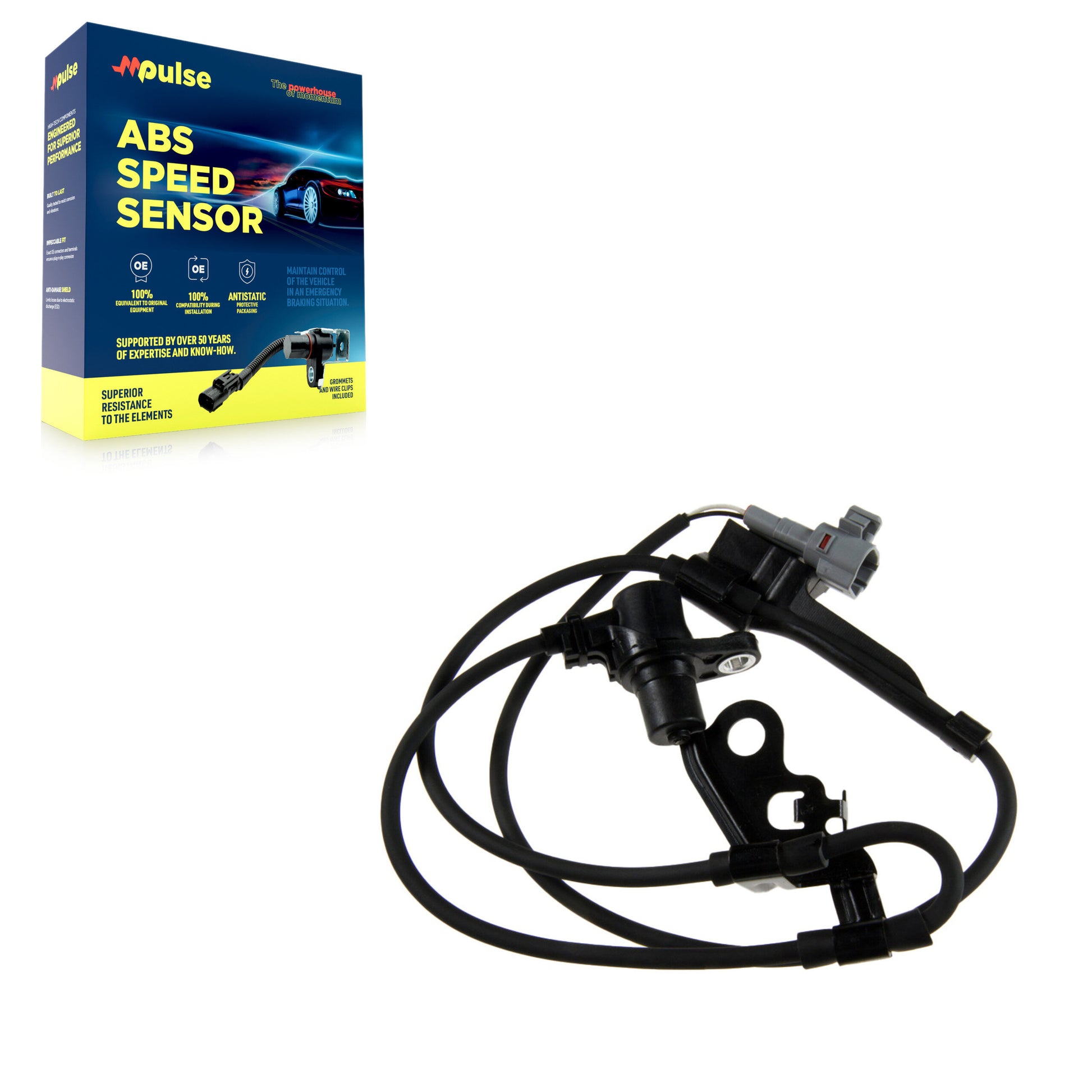 Mpulse SEN-2ABS0510 ABS Wheel Speed Sensor for 2003-2008 Toyota Corolla, Pontiac Vibe, Toyota Matrix - Front Left