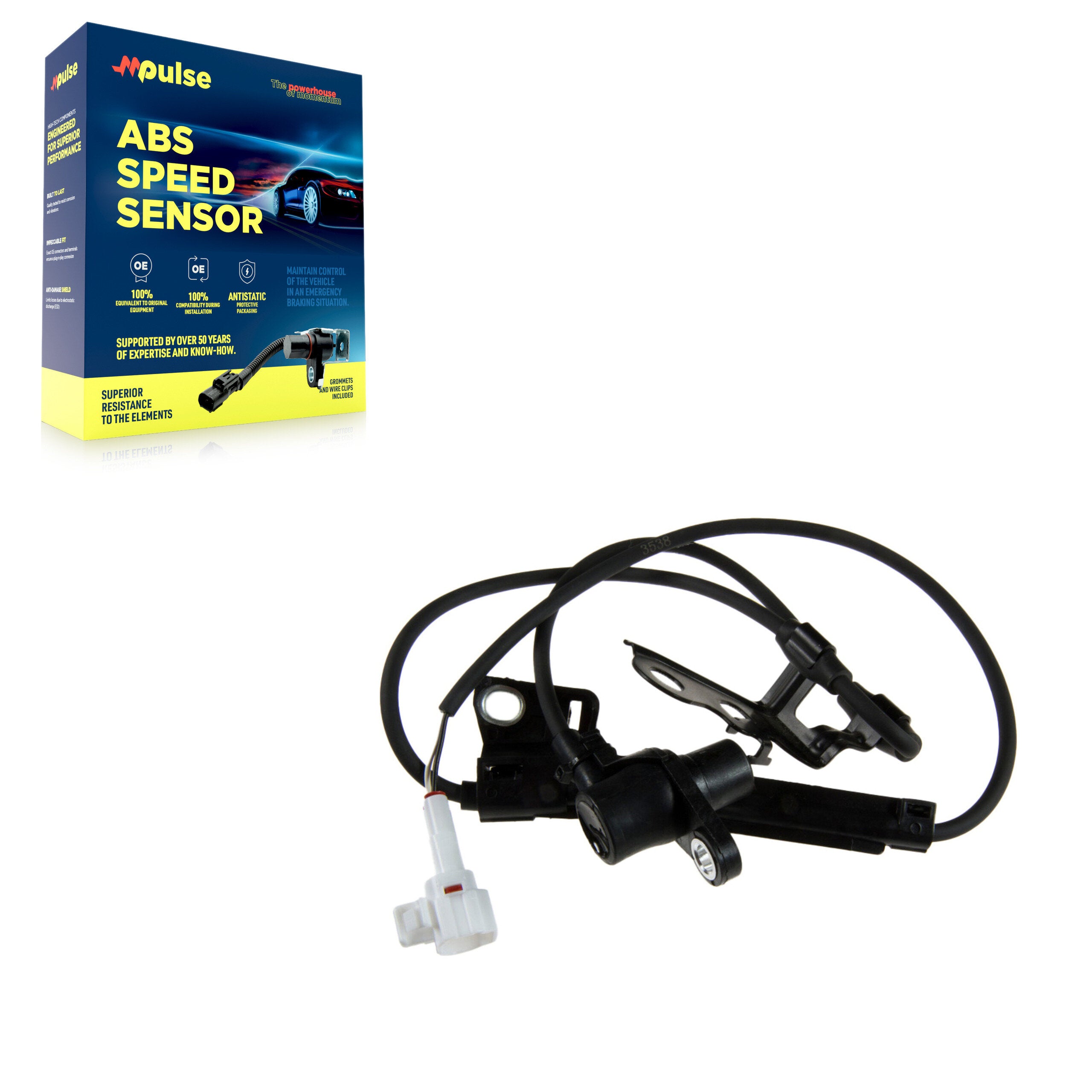 Mpulse SEN-2ABS0517 ABS Wheel Speed Sensor for 2003-2008 Toyota Corolla, Pontiac Vibe, Toyota Matrix - Front Right