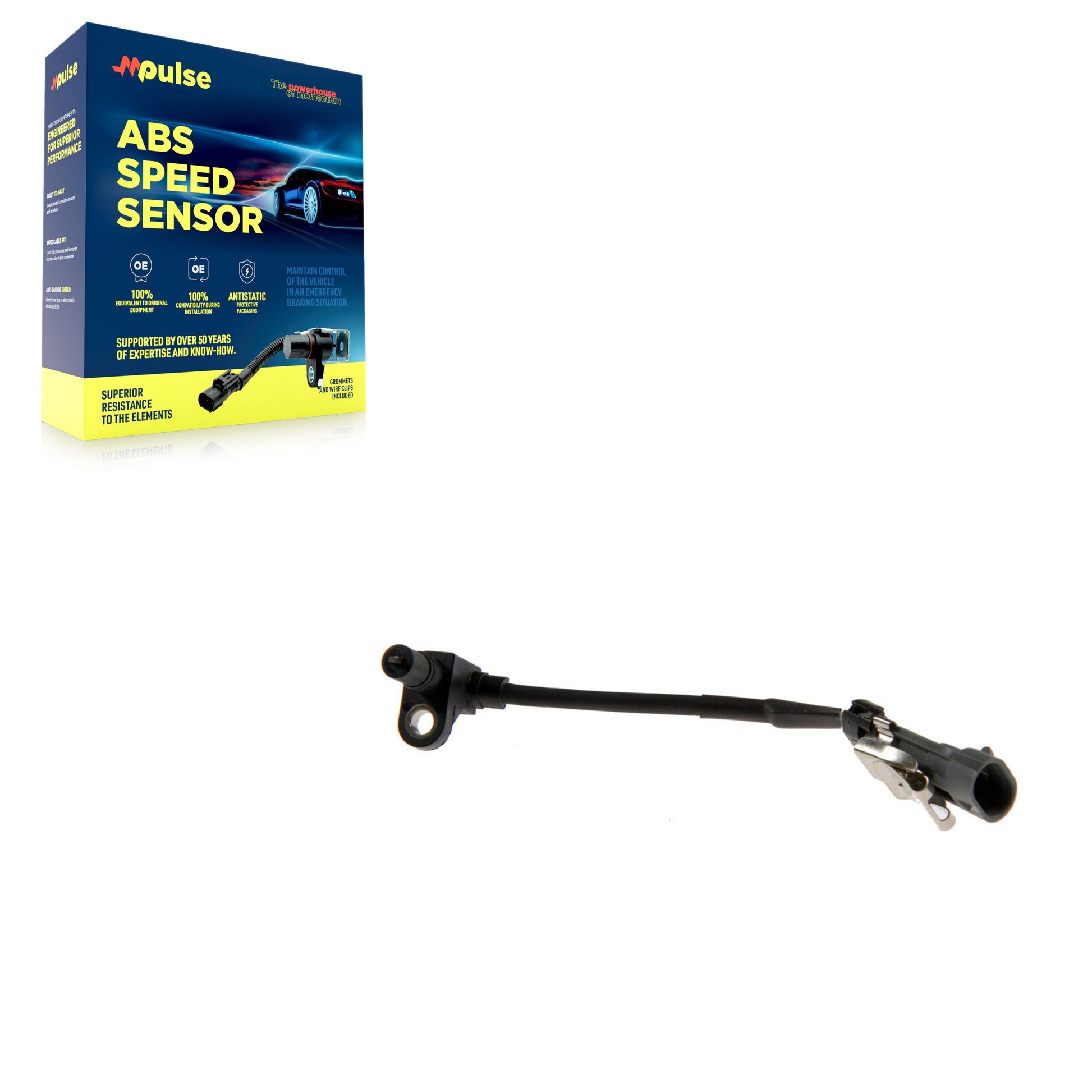 Mpulse SEN-2ABS0531 ABS Wheel Speed Sensor for 2002-2007 Saturn Vue, Pontiac Torrent, Chevrolet Equinox - Front