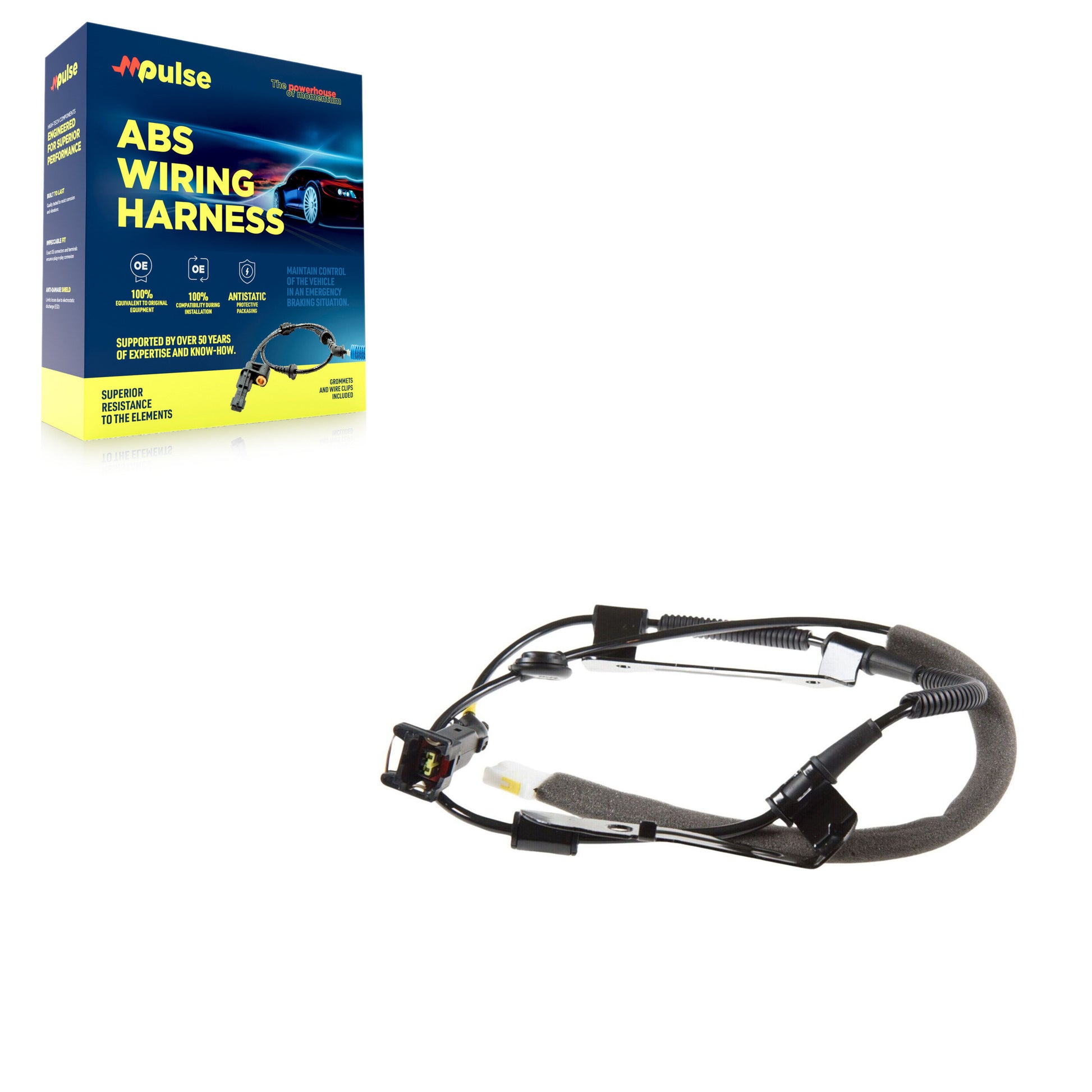 Mpulse SEN-2ABS0563 ABS Wheel Speed Sensor Wiring Harness for 2006-2011 Hyundai Santa Fe - Rear Right
