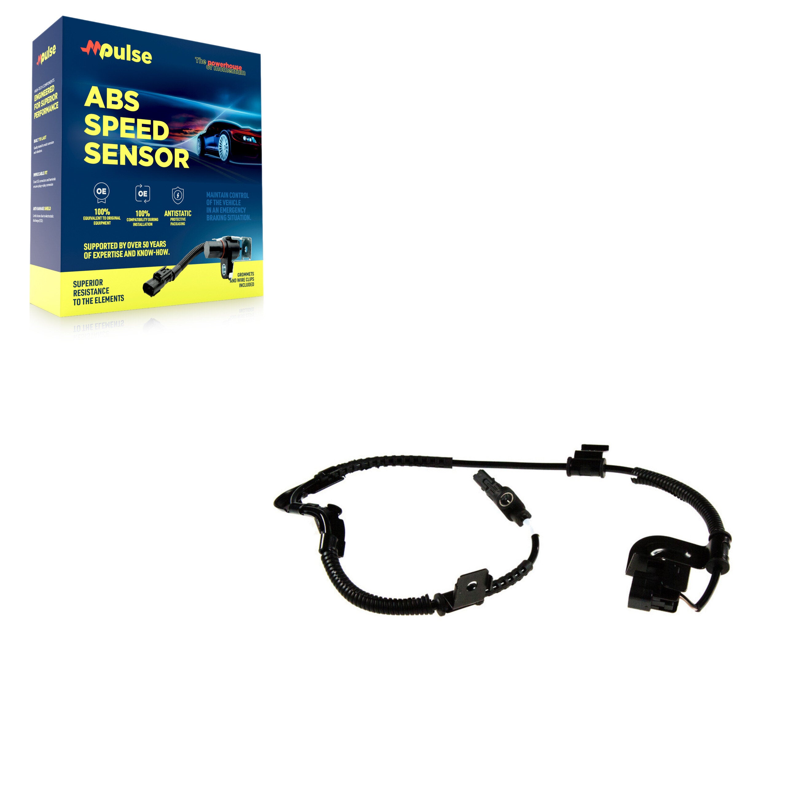 Mpulse SEN-2ABS0567 ABS Wheel Speed Sensor for 2006-2014 Kia Sedona, Hyundai Entourage - Rear Left