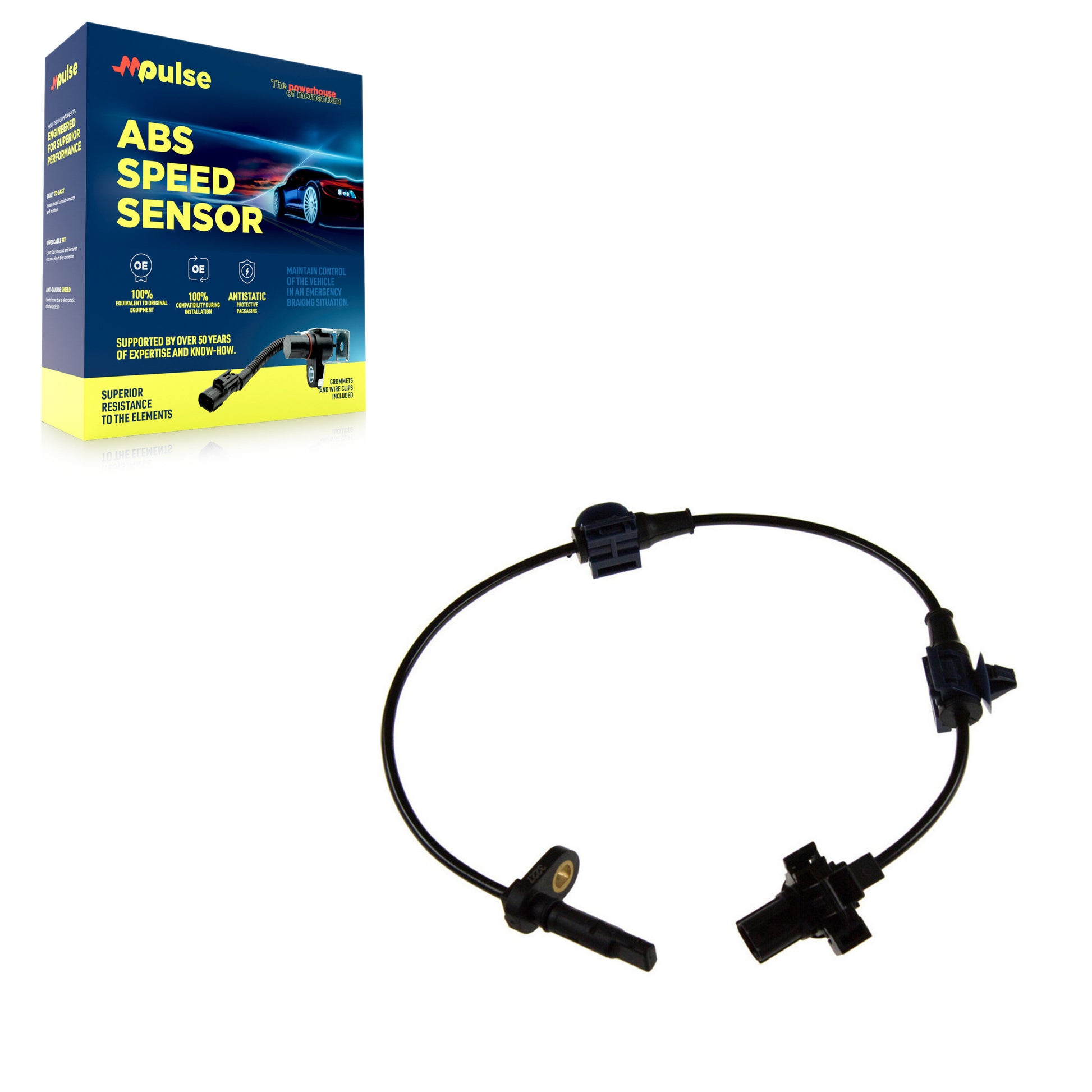 Mpulse SEN-2ABS0588 ABS Wheel Speed Sensor for 2007-2011 Honda CR-V - Rear Right