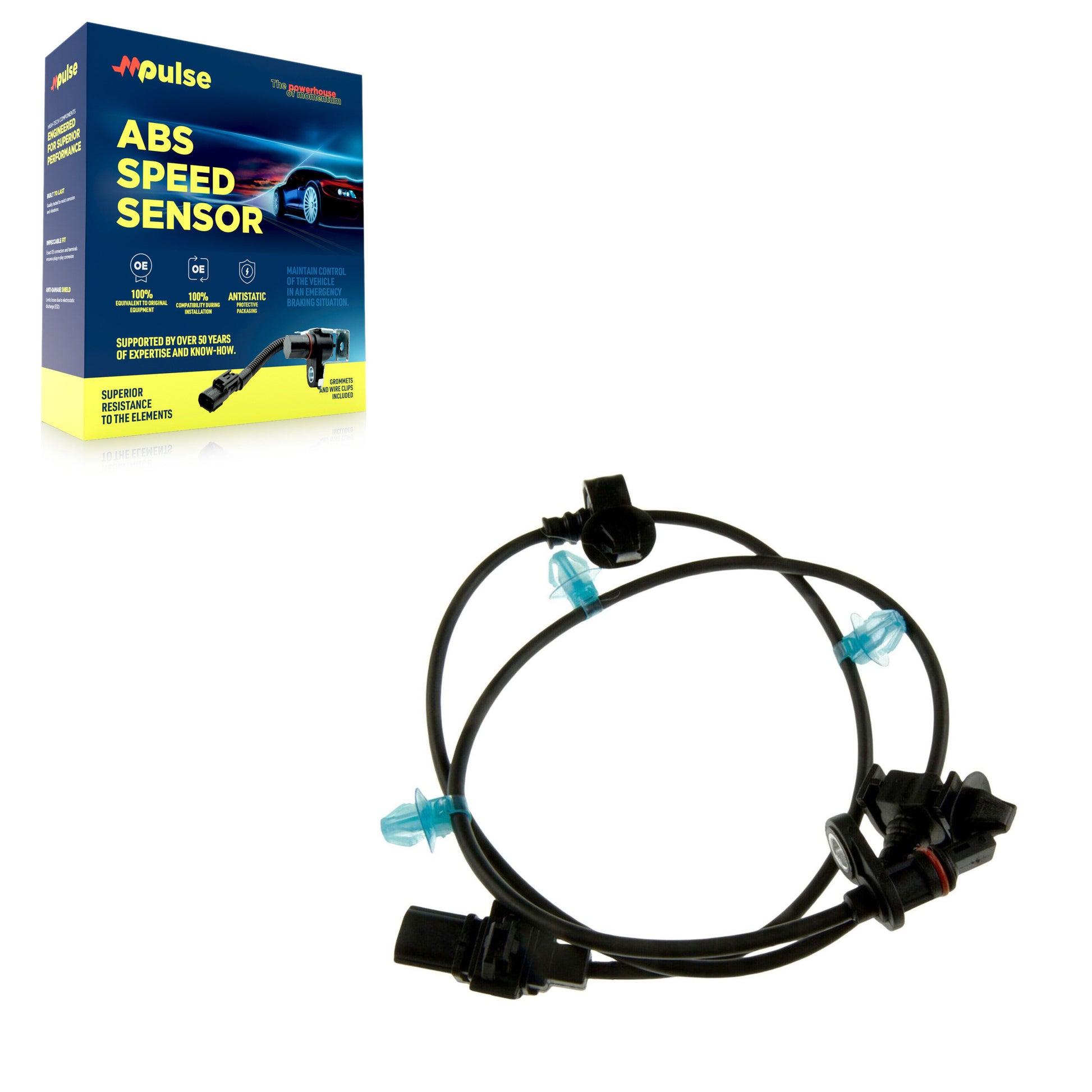Mpulse SEN-2ABS0593 ABS Wheel Speed Sensor for 2007-2012 Acura RDX - Rear Left