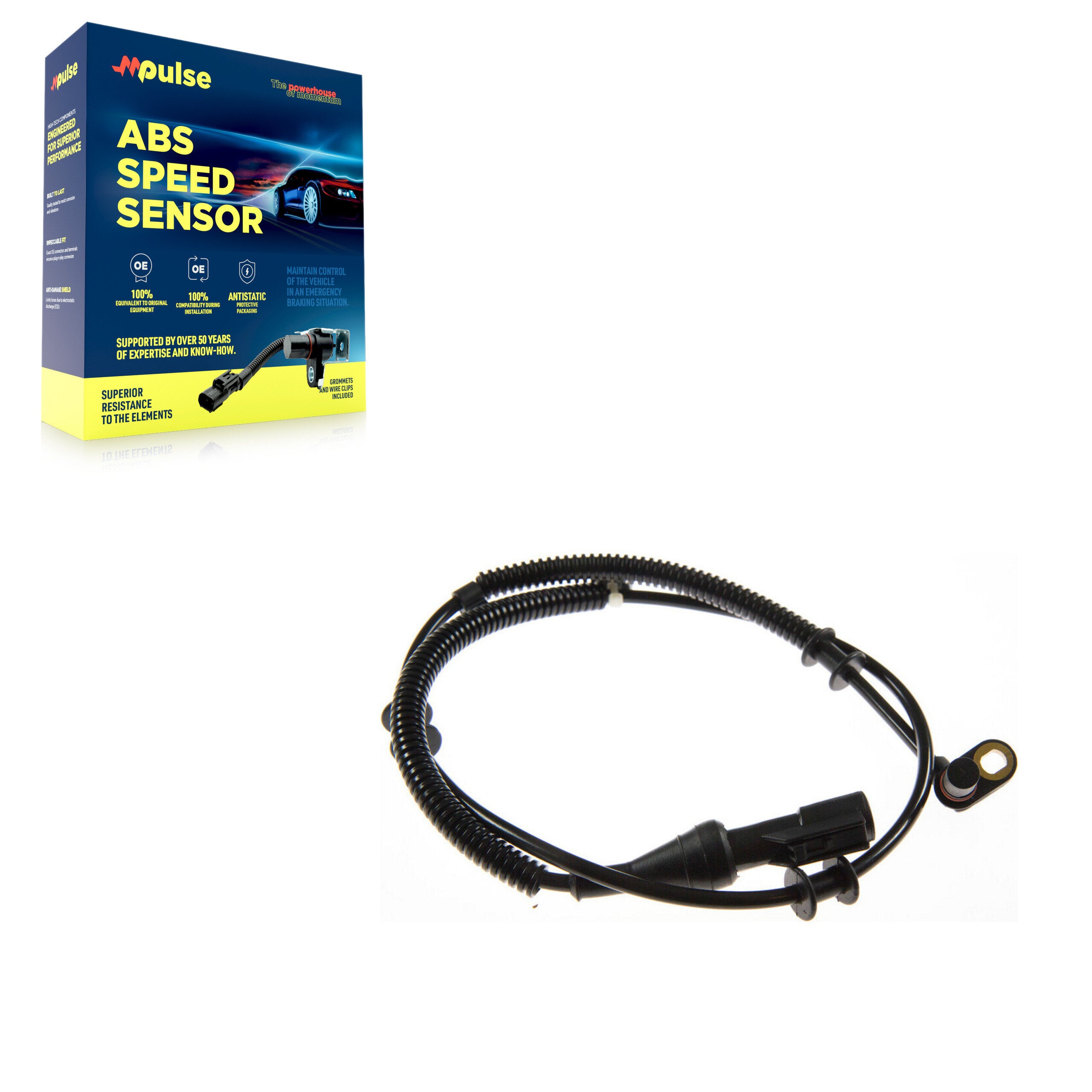 Mpulse SEN-2ABS0597 ABS Wheel Speed Sensor for 2005-2008 Ford F-150, Lincoln Mark LT - Front