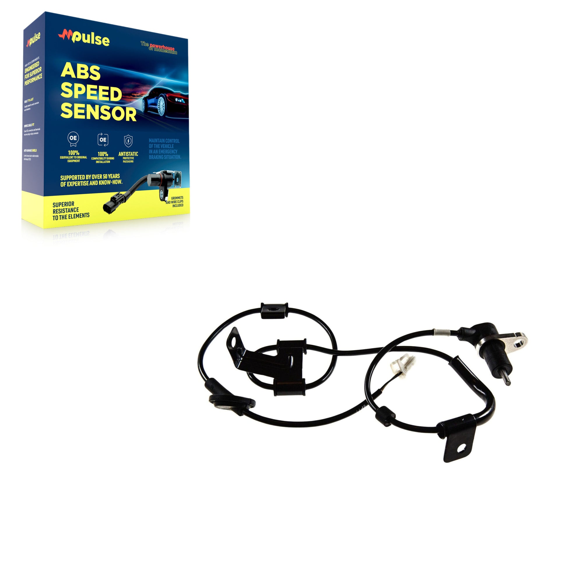 Mpulse SEN-2ABS0604 ABS Wheel Speed Sensor for 2006-2014 Kia Sedona, Hyundai Entourage - Front Left