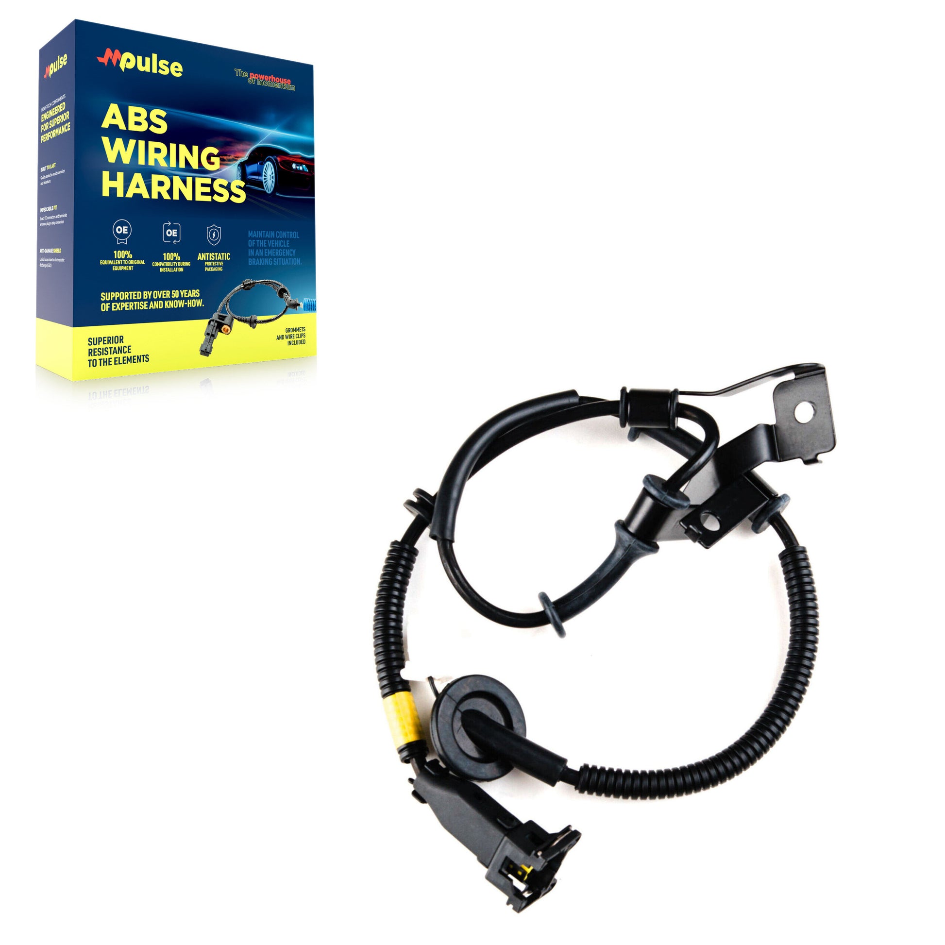 Mpulse SEN-2ABS0666 ABS Wheel Speed Sensor Wiring Harness for 2006-2012 Kia Rio, Kia Rio5 - Rear Right