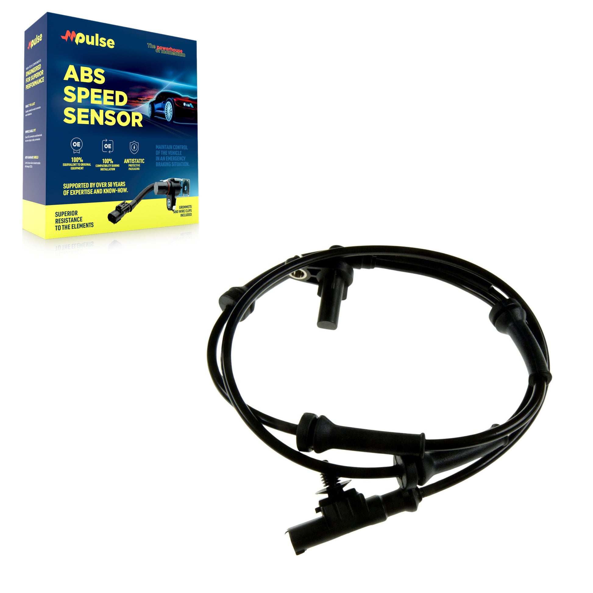Mpulse SEN-2ABS0673 ABS Wheel Speed Sensor for 2005-2016 Land Rover Discovery, Land Rover LR4, Land Rover Range Rover Sport - Rear