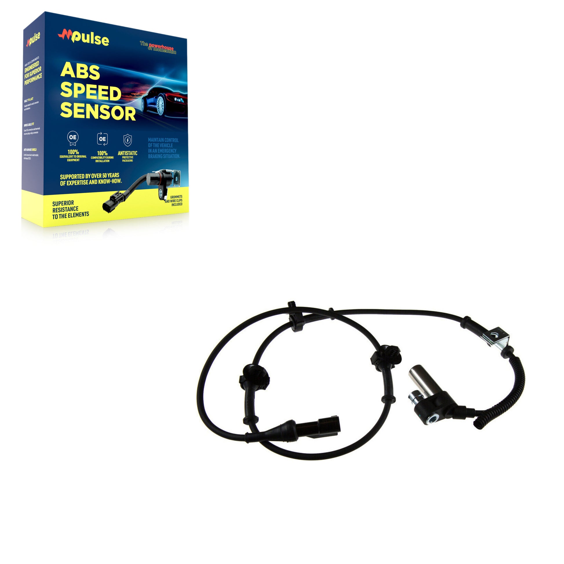 Mpulse SEN-2ABS0680 ABS Wheel Speed Sensor for 1998-2009 Ford Ranger, Mazda B3000, Ford Explorer Sport Trac - Front Right, Front Left