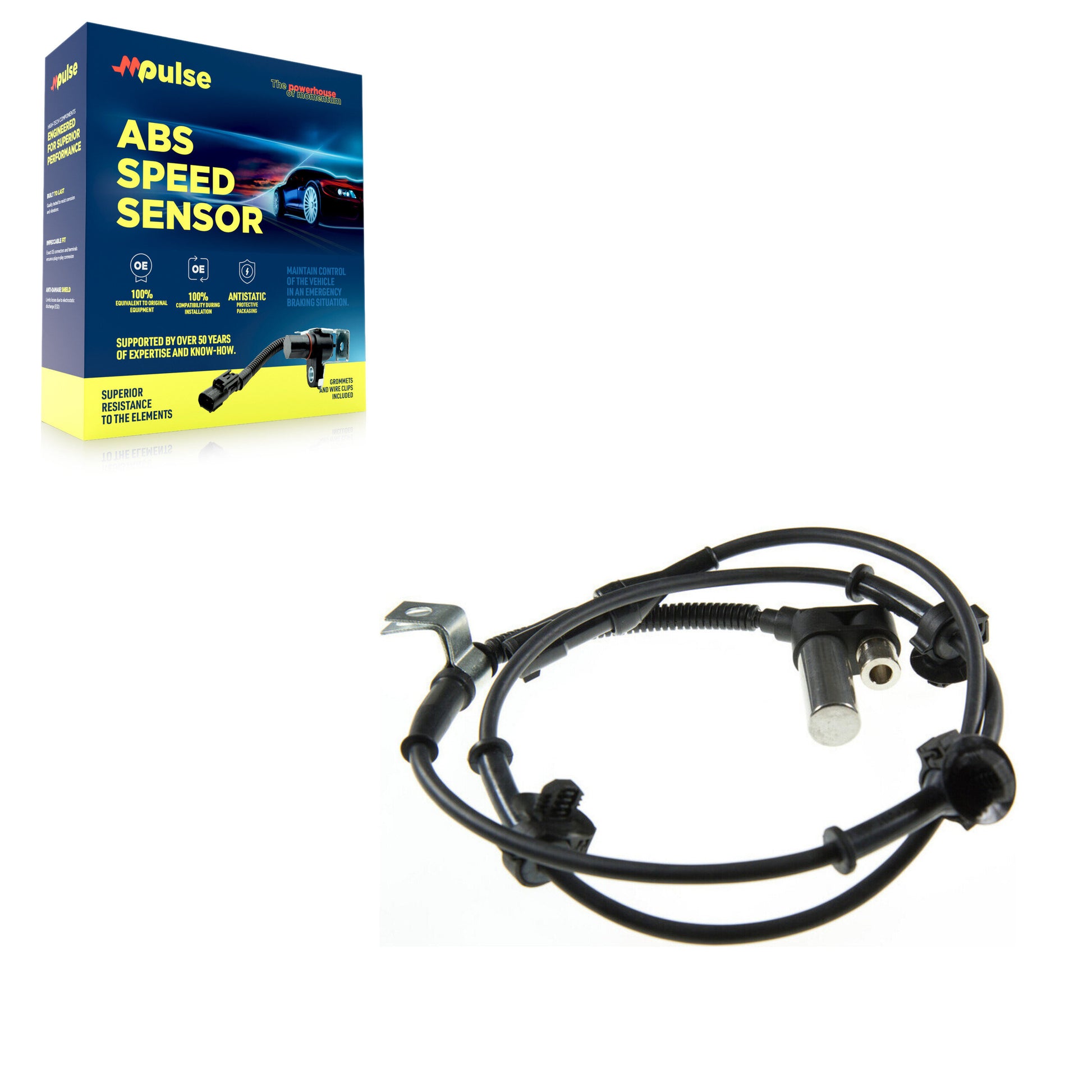 Mpulse SEN-2ABS0681 ABS Wheel Speed Sensor for 1998-2009 Ford Ranger, Mazda B3000, Mazda B2300 - Front Left, Front