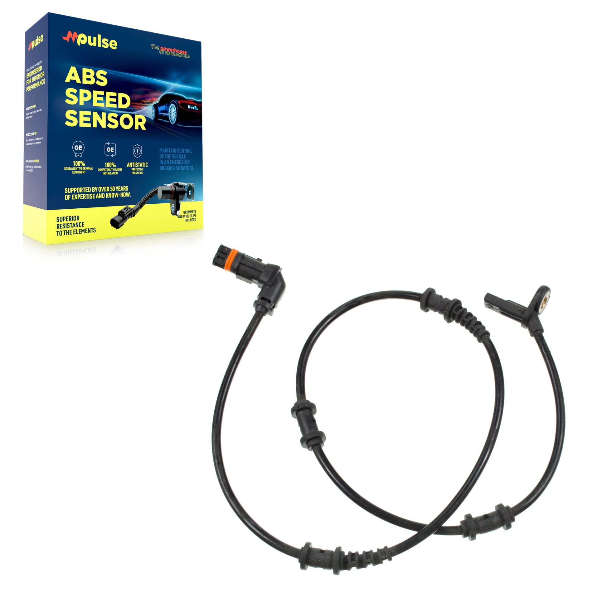 Mpulse SEN-2ABS0697 ABS Wheel Speed Sensor for 2006-2013 Mercedes-Benz R350, Mercedes-Benz R320, Mercedes-Benz R550 - Front