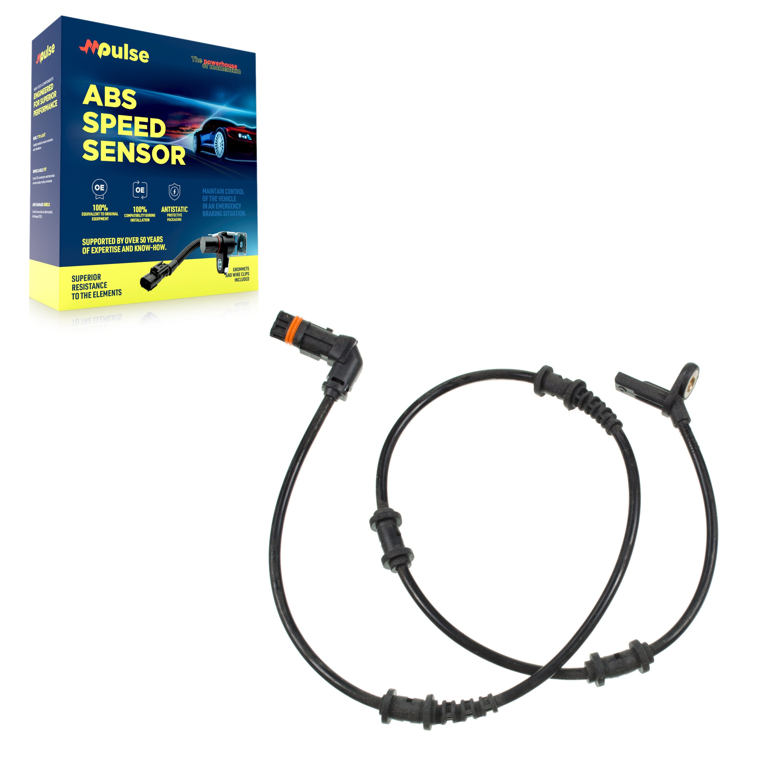 Mpulse SEN-2ABS0697 ABS Wheel Speed Sensor for 2006-2013 Mercedes-Benz R350, Mercedes-Benz R320, Mercedes-Benz R550 - Front