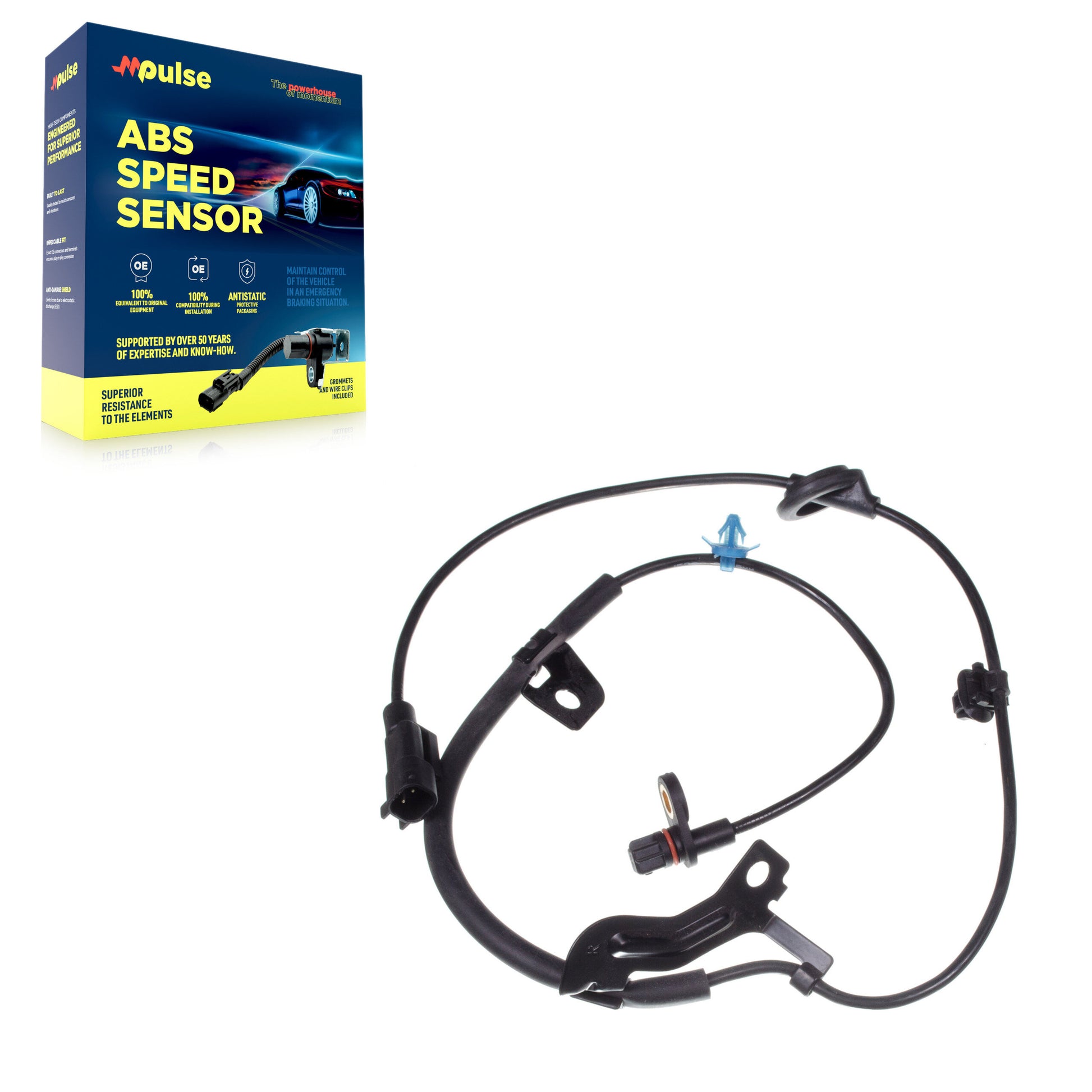 Mpulse SEN-2ABS0712 ABS Wheel Speed Sensor for 2008-2017 Mitsubishi Lancer, Mitsubishi Outlander, Mitsubishi Outlander Sport - Rear Right