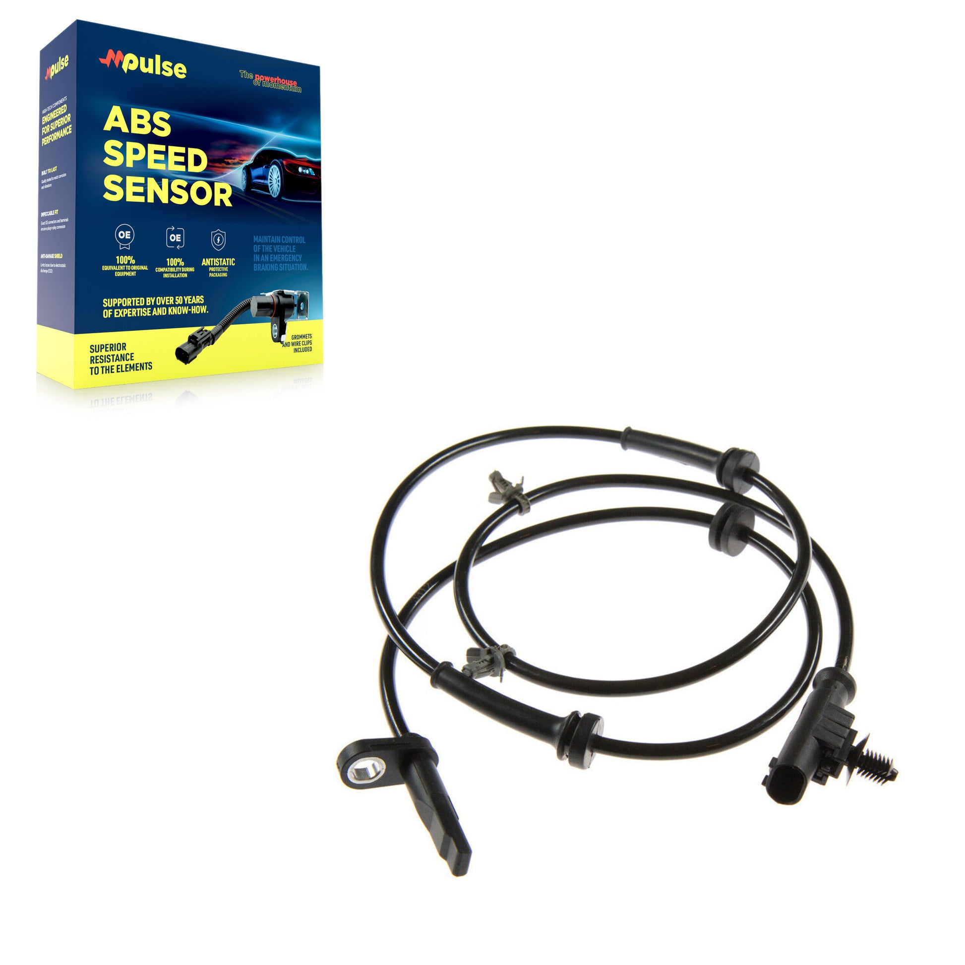 Mpulse SEN-2ABS0726 ABS Wheel Speed Sensor for 2007-2018 Nissan Tiida, Nissan Versa - Front