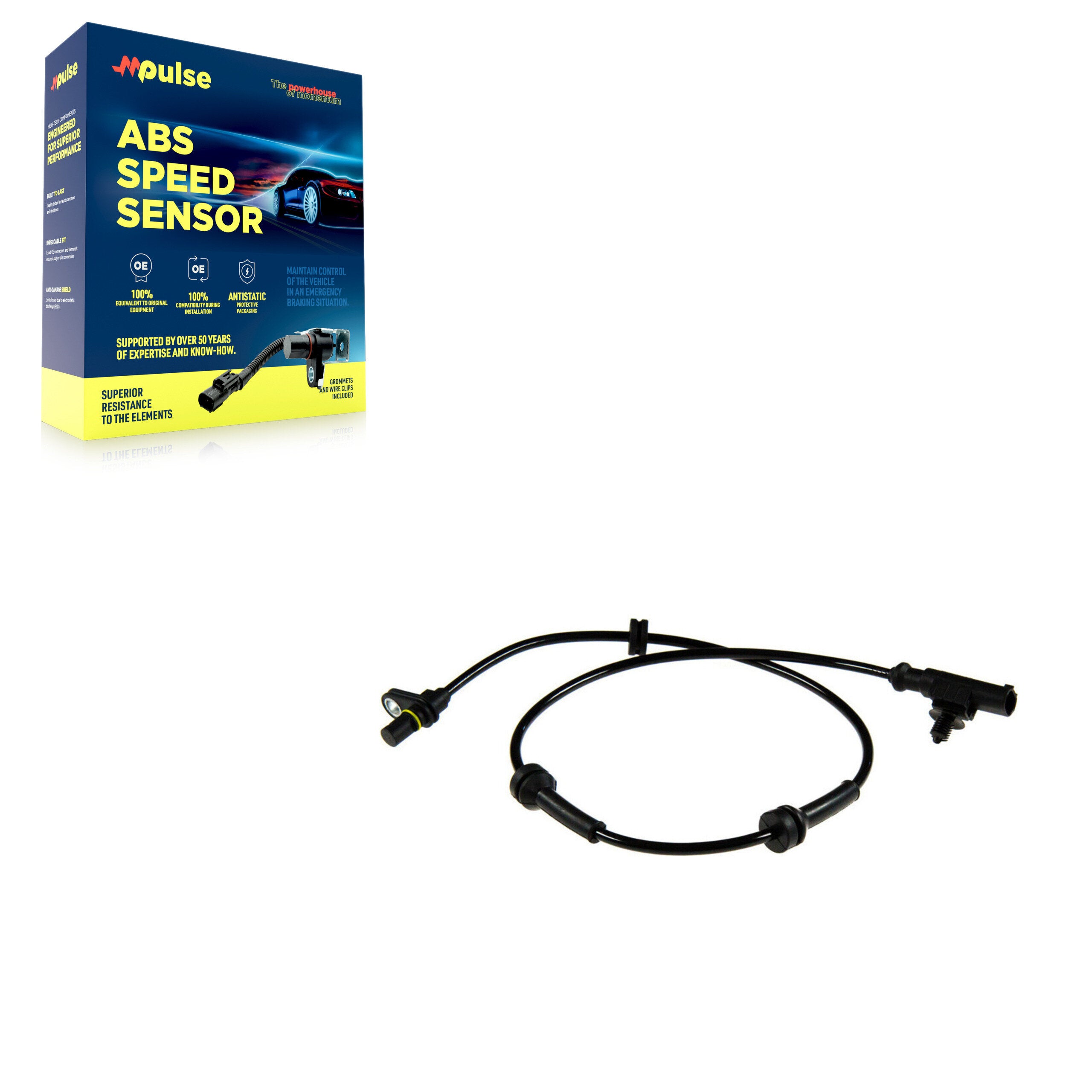 Mpulse SEN-2ABS0728 ABS Wheel Speed Sensor for 2007-2018 Nissan Tiida, Nissan Versa - Rear Left