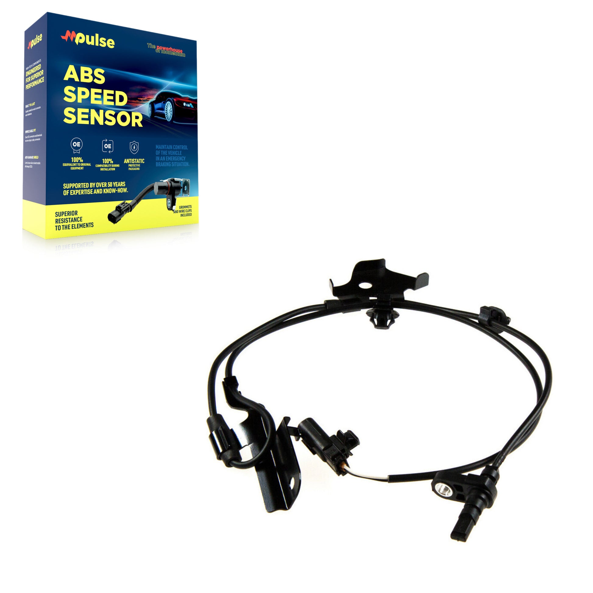 Mpulse SEN-2ABS0729 ABS Wheel Speed Sensor for 2008-2020 Toyota Mirai, Toyota Corolla iM, Toyota Prius V - Front Right
