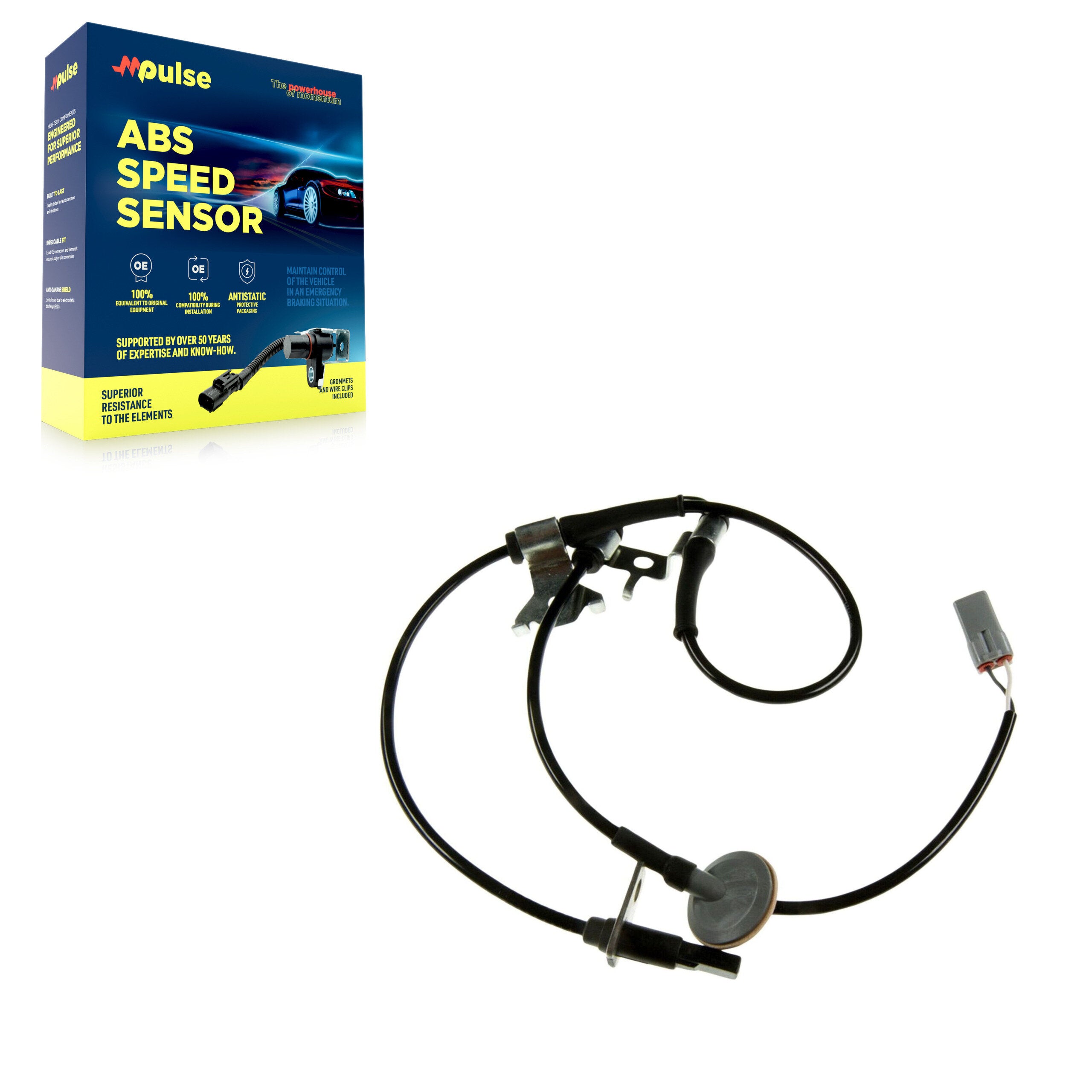 Mpulse SEN-2ABS0735 ABS Wheel Speed Sensor for 2006-2017 Suzuki Grand Vitara - Front Left