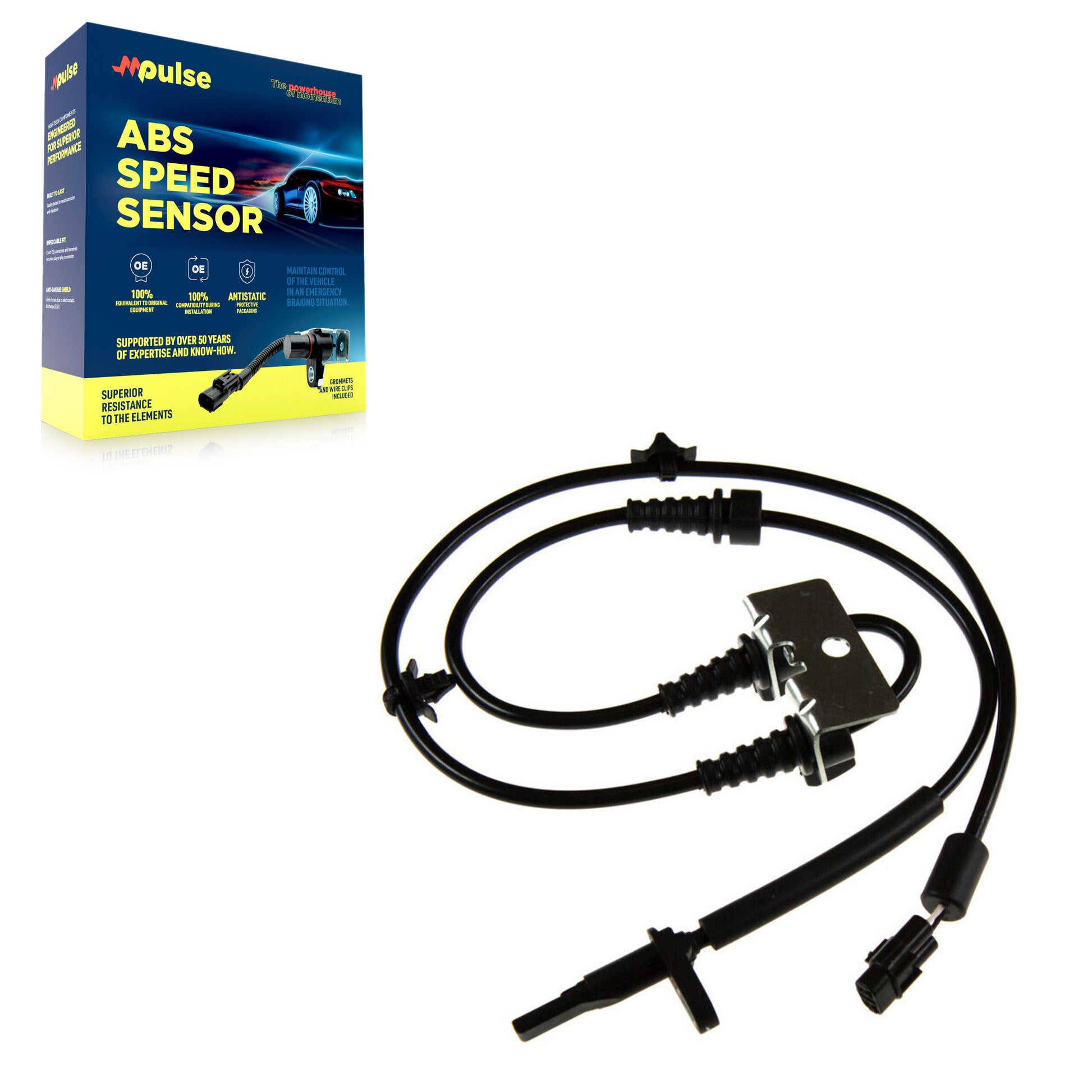 Mpulse SEN-2ABS0739 ABS Wheel Speed Sensor for 2007-2013 Suzuki SX4 Crossover, Suzuki SX4 - Front Left
