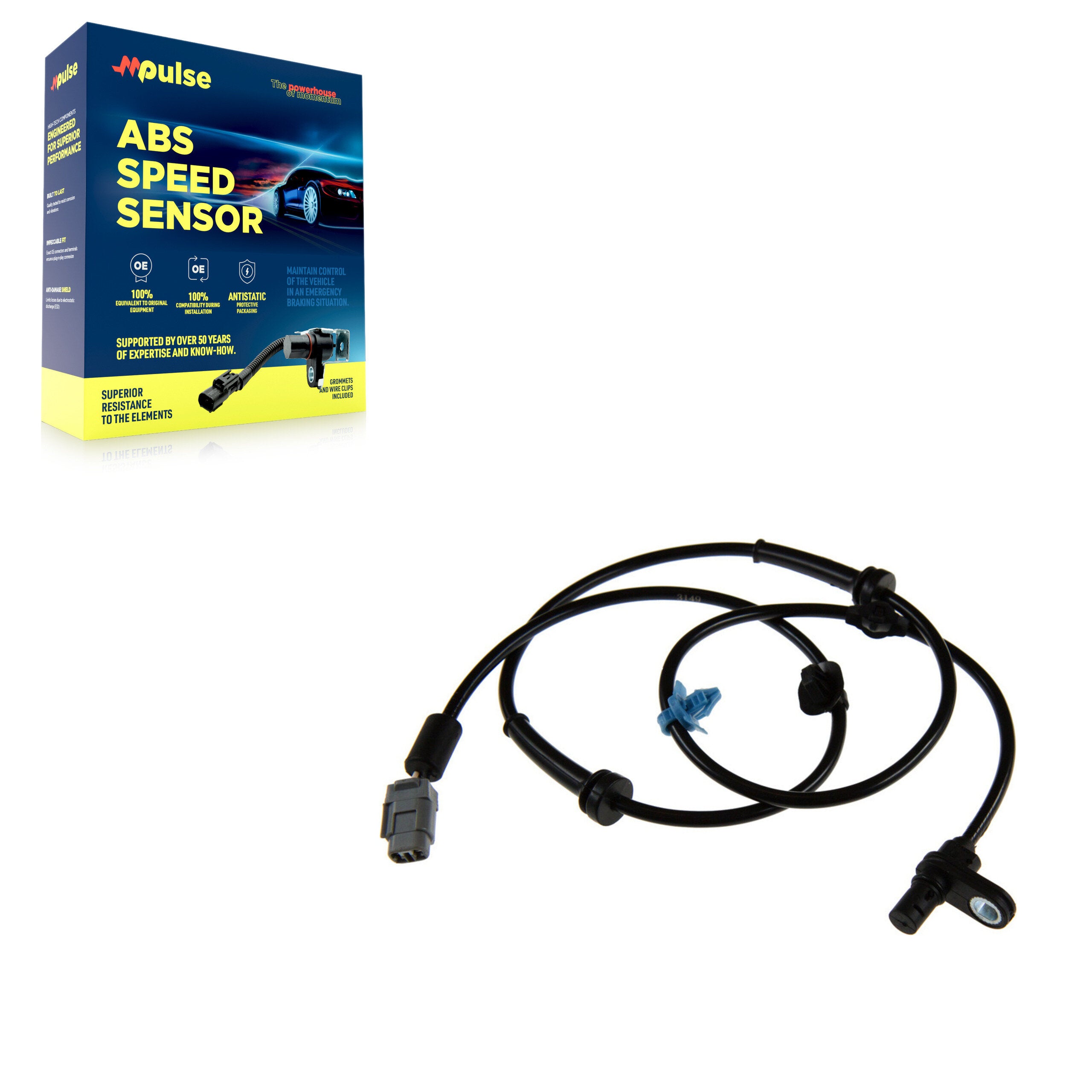 Mpulse SEN-2ABS0741 ABS Wheel Speed Sensor for 2008-2013 Suzuki SX4 - Rear Left