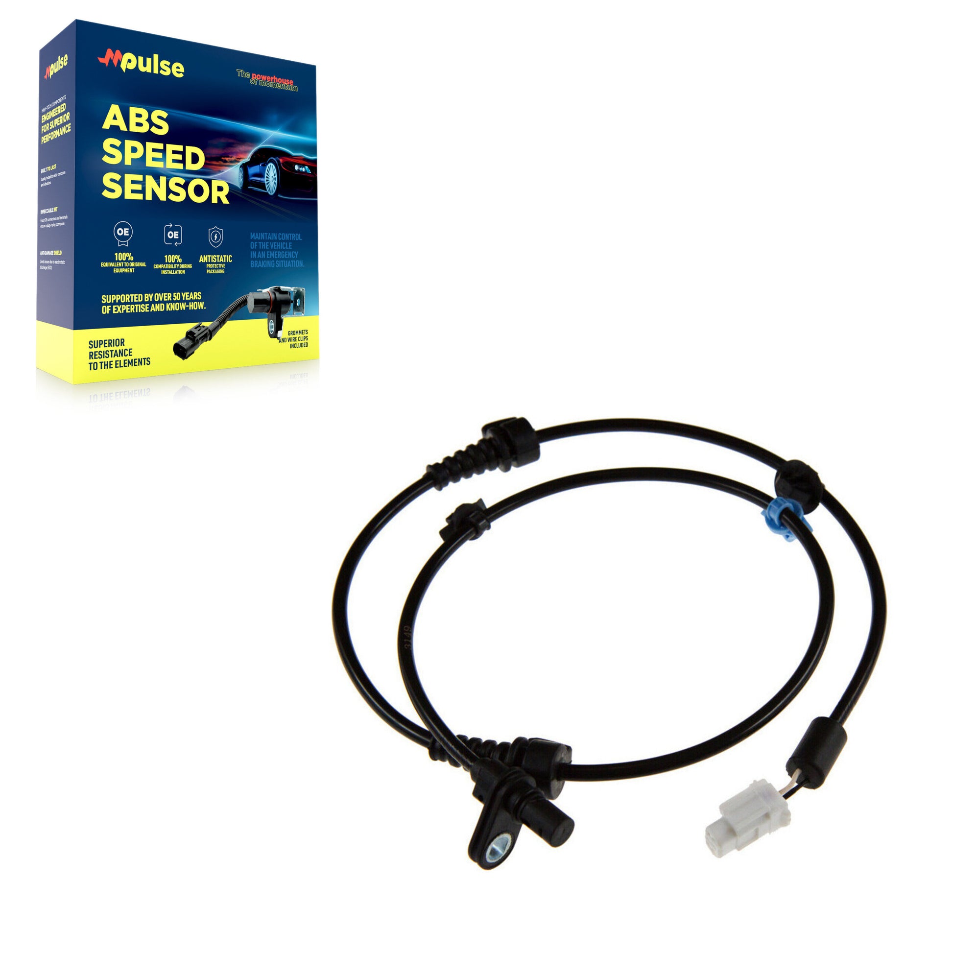 Mpulse SEN-2ABS0742 ABS Wheel Speed Sensor for 2008-2013 Suzuki SX4 - Rear Right