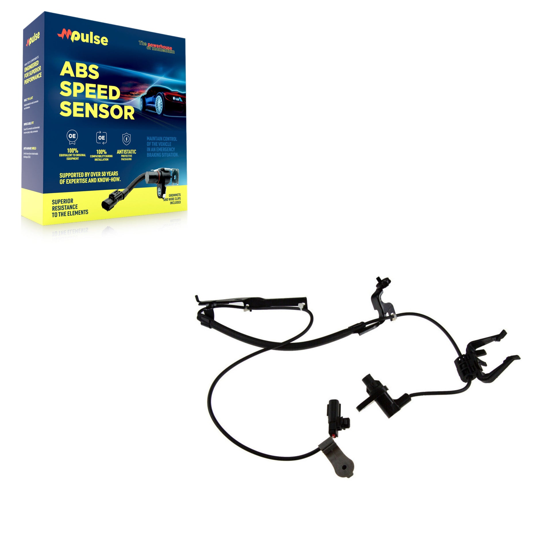 Mpulse SEN-2ABS0743 ABS Wheel Speed Sensor for 2008-2013 Toyota Highlander - Front Right