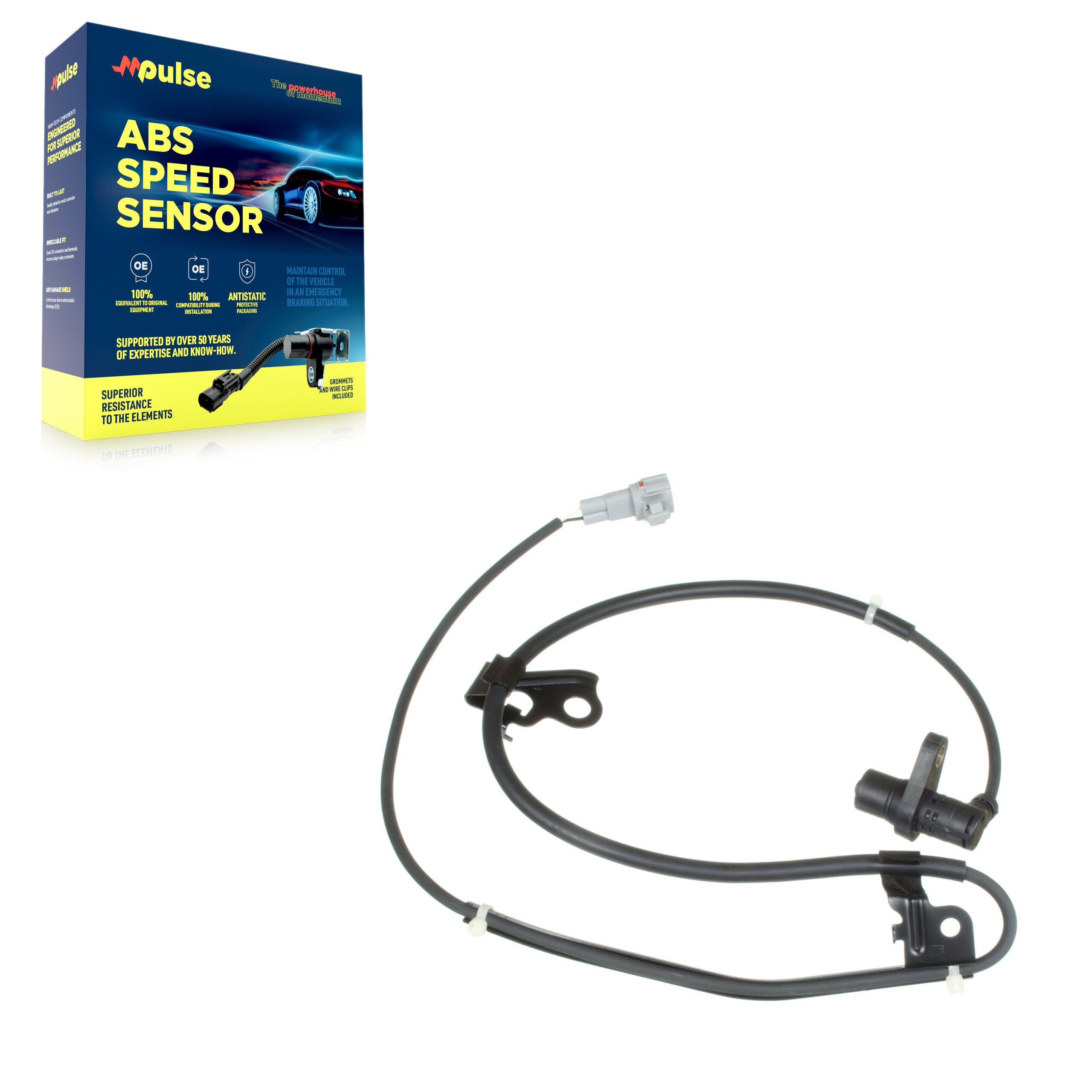 Mpulse SEN-2ABS0764 ABS Wheel Speed Sensor for 2004-2009 Toyota Prius - Front Left