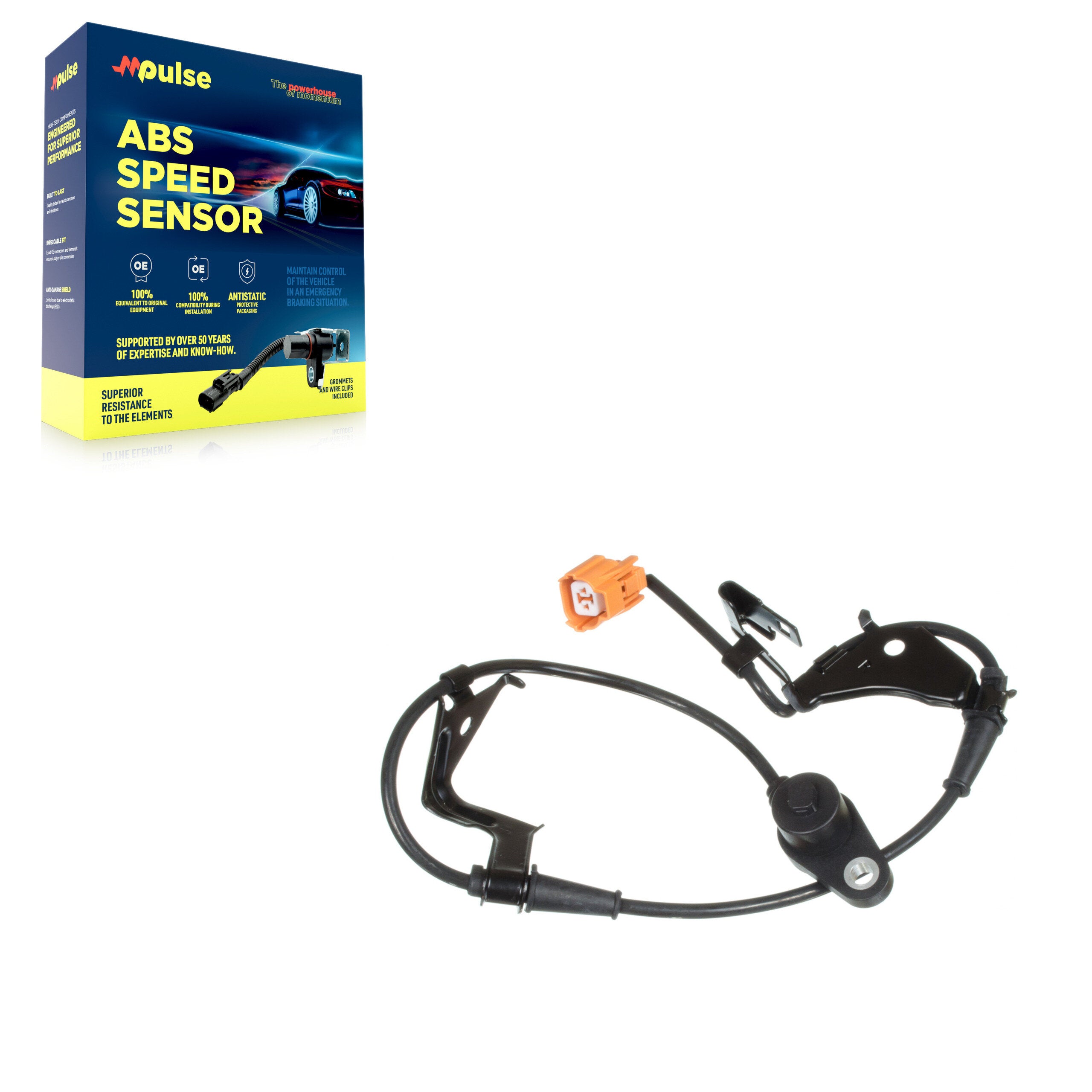Mpulse SEN-2ABS0781 ABS Wheel Speed Sensor for 2003-2005 Honda Civic - Front Right
