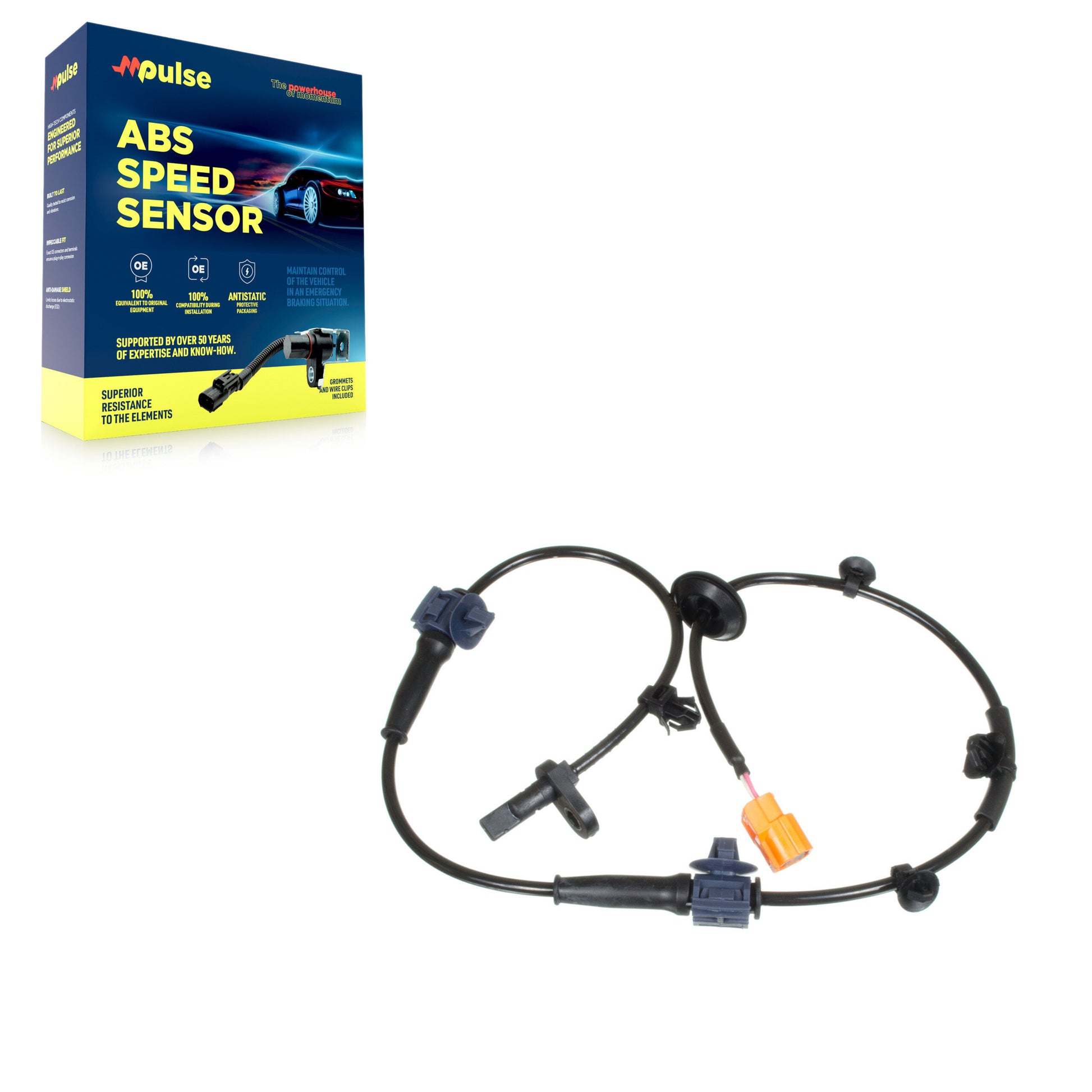 Mpulse SEN-2ABS0787 ABS Wheel Speed Sensor for 2007-2008 Honda Fit - Front Left