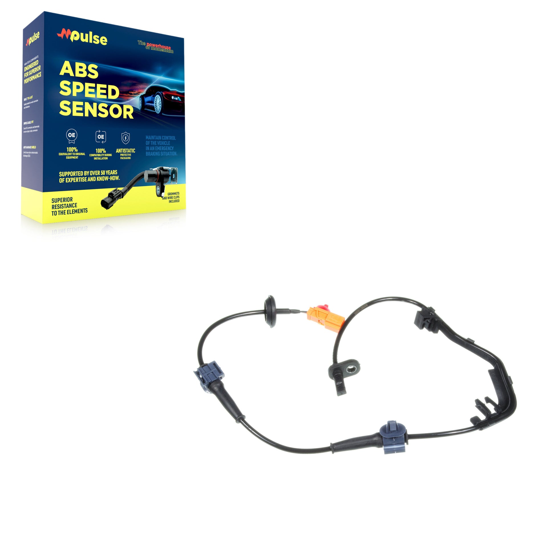 Mpulse SEN-2ABS0790 ABS Wheel Speed Sensor for 2007-2008 Honda Fit - Rear Right