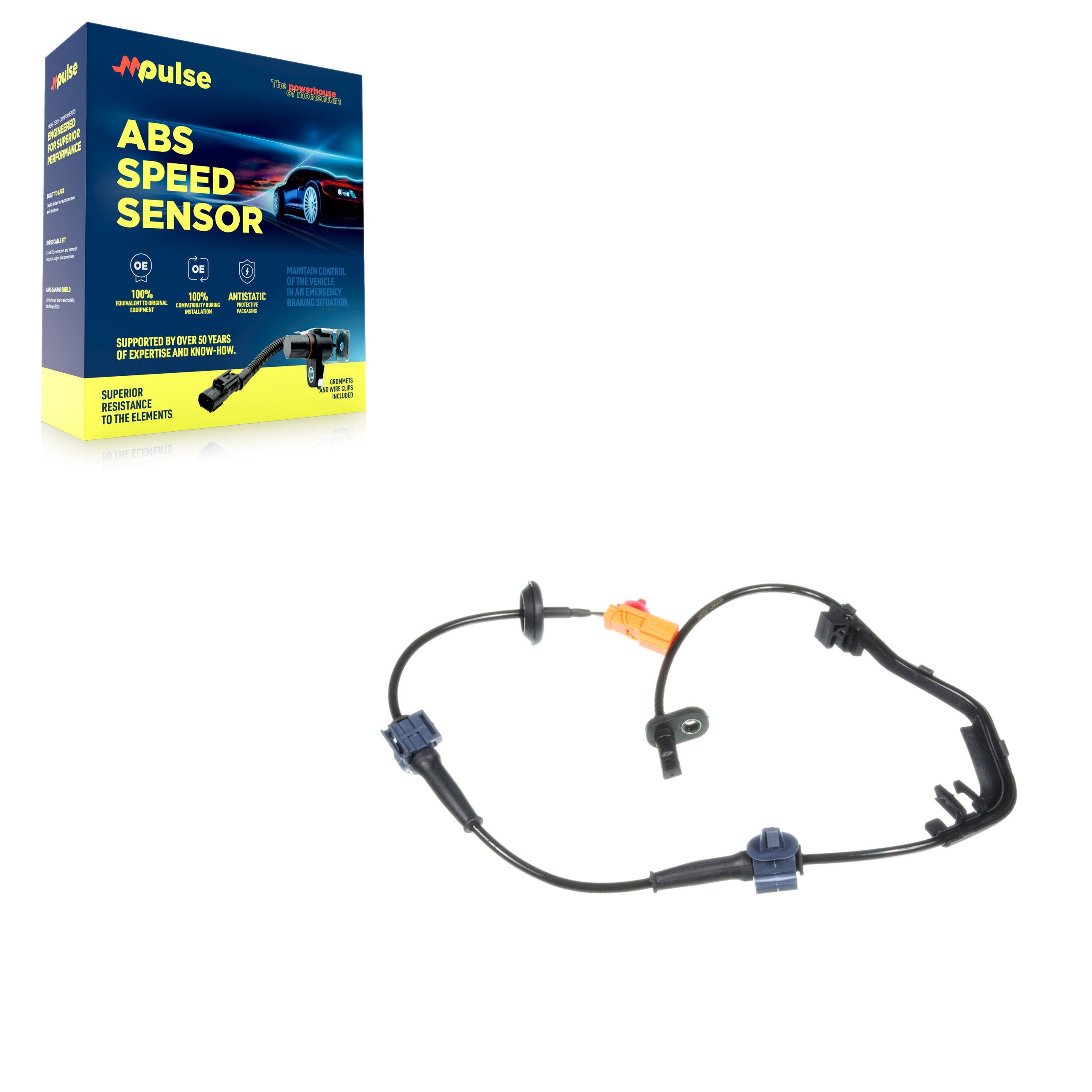 Mpulse SEN-2ABS0790 ABS Wheel Speed Sensor for 2007-2008 Honda Fit - Rear Right
