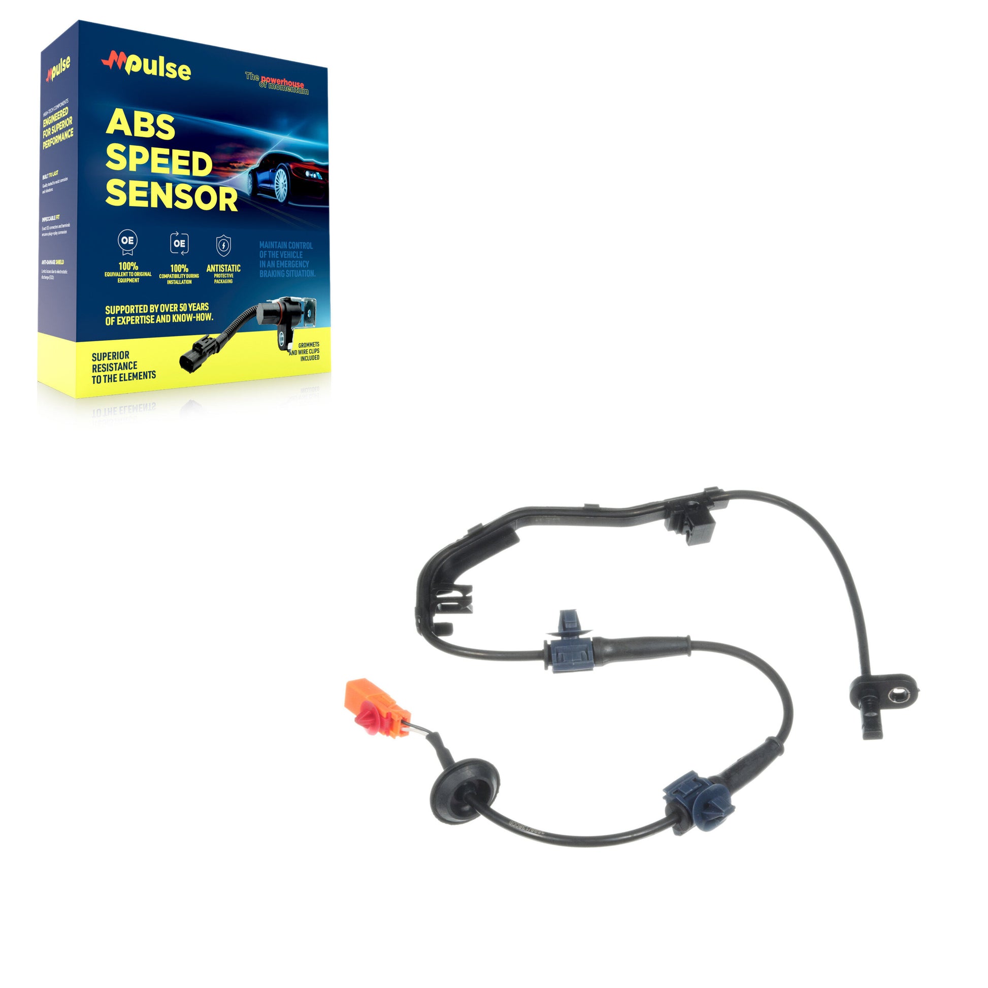 Mpulse SEN-2ABS0792 ABS Wheel Speed Sensor for 2007-2008 Honda Fit - Rear Left