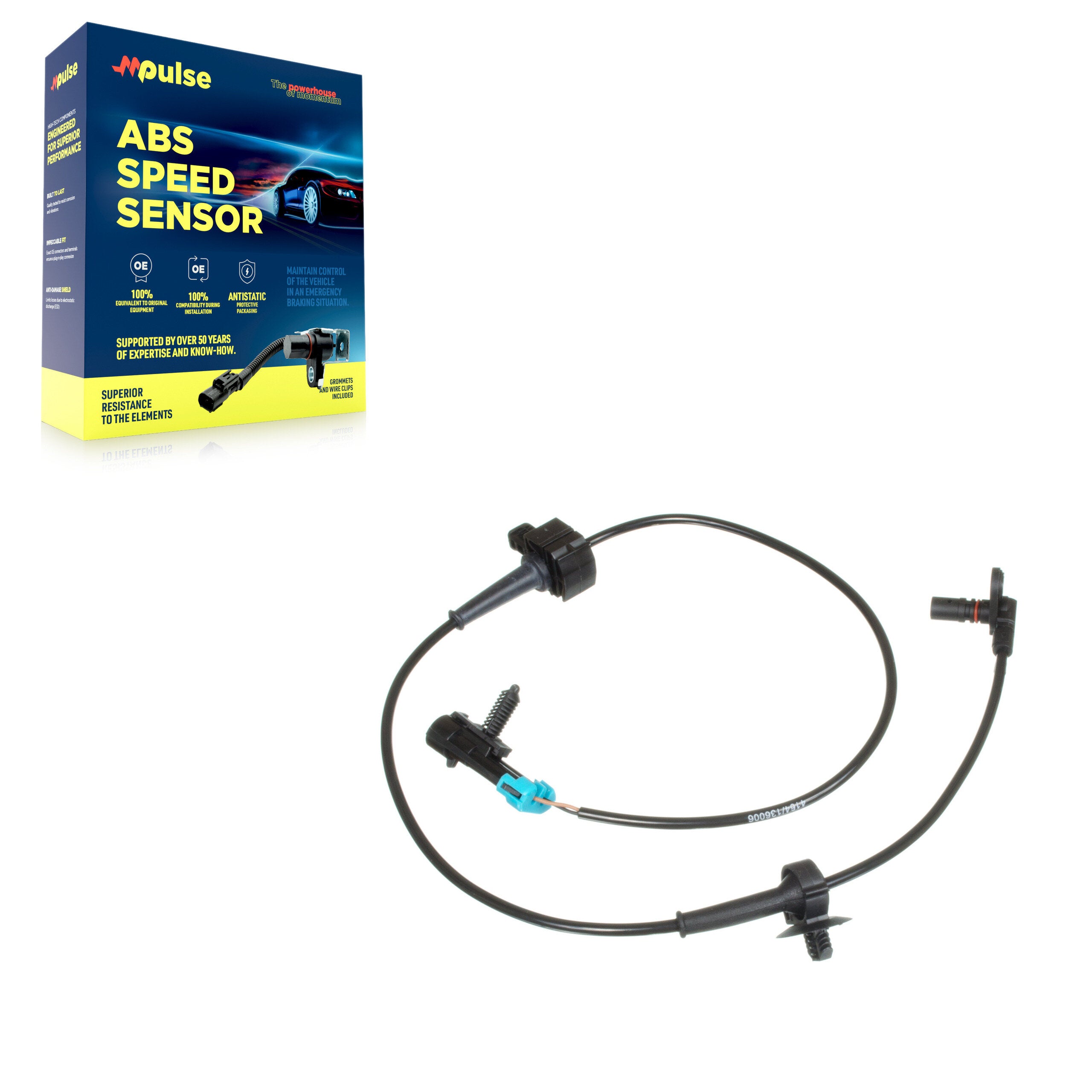 Mpulse SEN-2ABS0799 ABS Wheel Speed Sensor for 2007-2014 Cadillac Escalade, Chevrolet Suburban, GMC Yukon - Rear