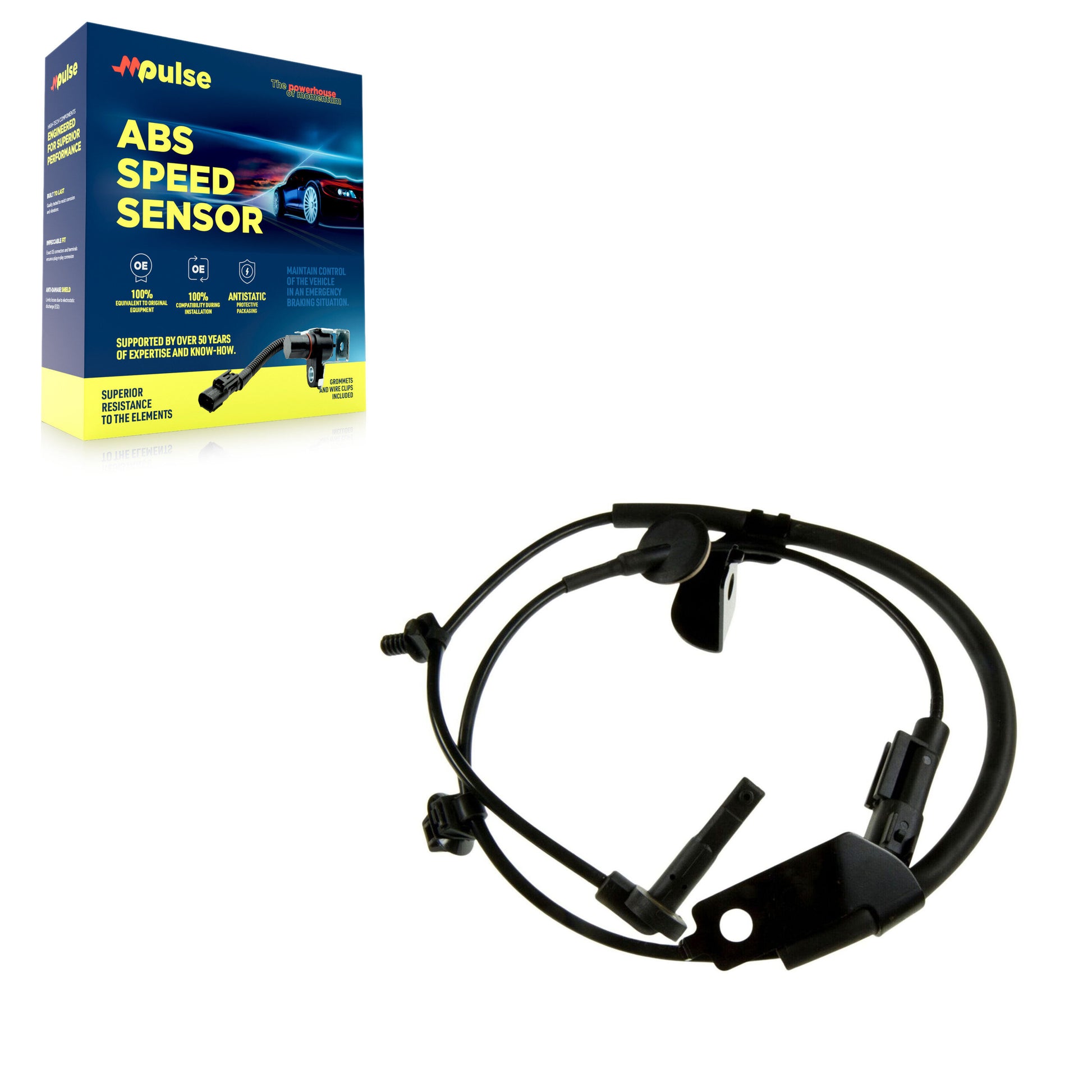 Mpulse SEN-2ABS0810 ABS Wheel Speed Sensor for 2007-2020 Dodge Journey, Chrysler 200, Dodge Avenger - Front Left