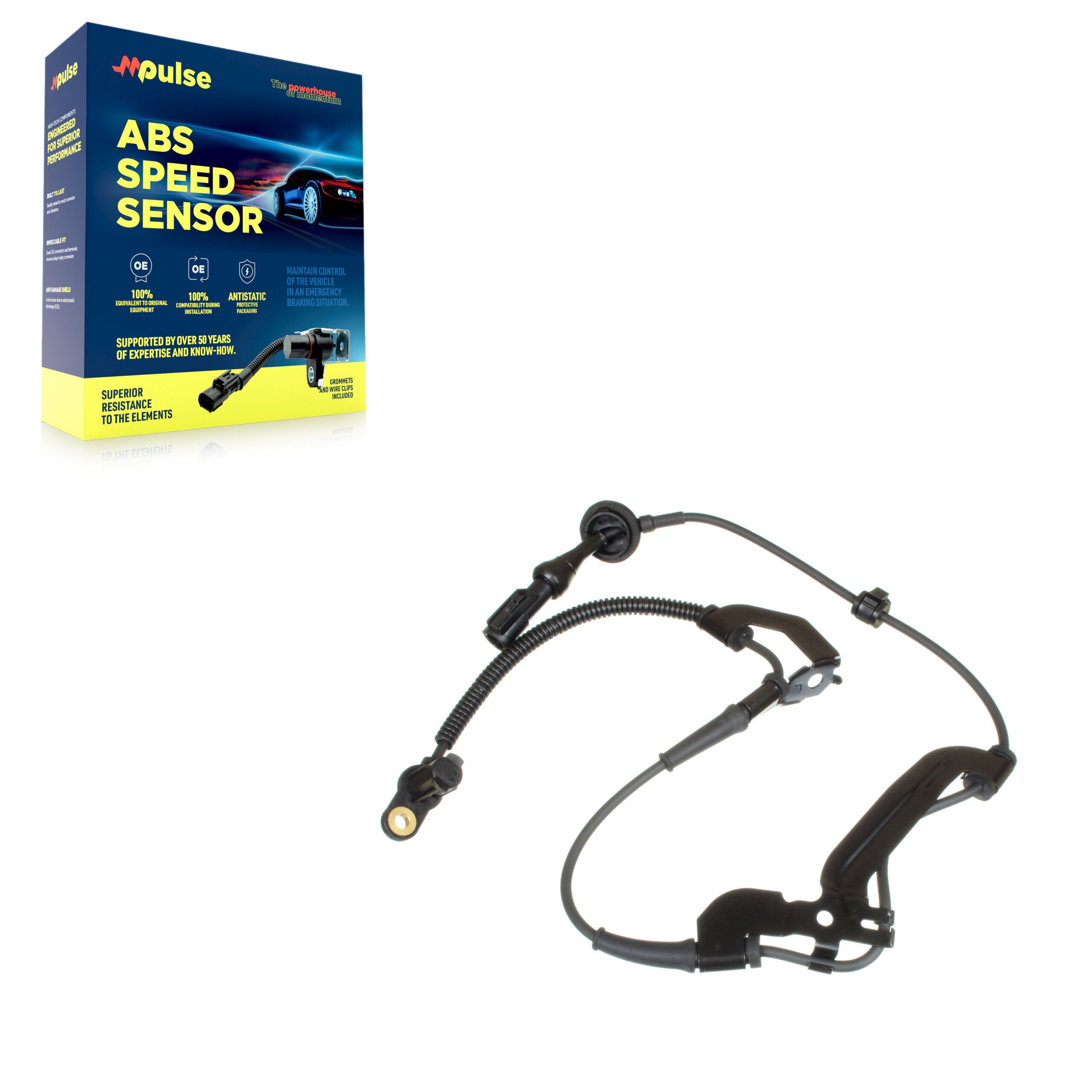 Mpulse SEN-2ABS0840 ABS Wheel Speed Sensor for 2004-2008 Mazda Tribute, Ford Escape, Mercury Mariner - Front Left
