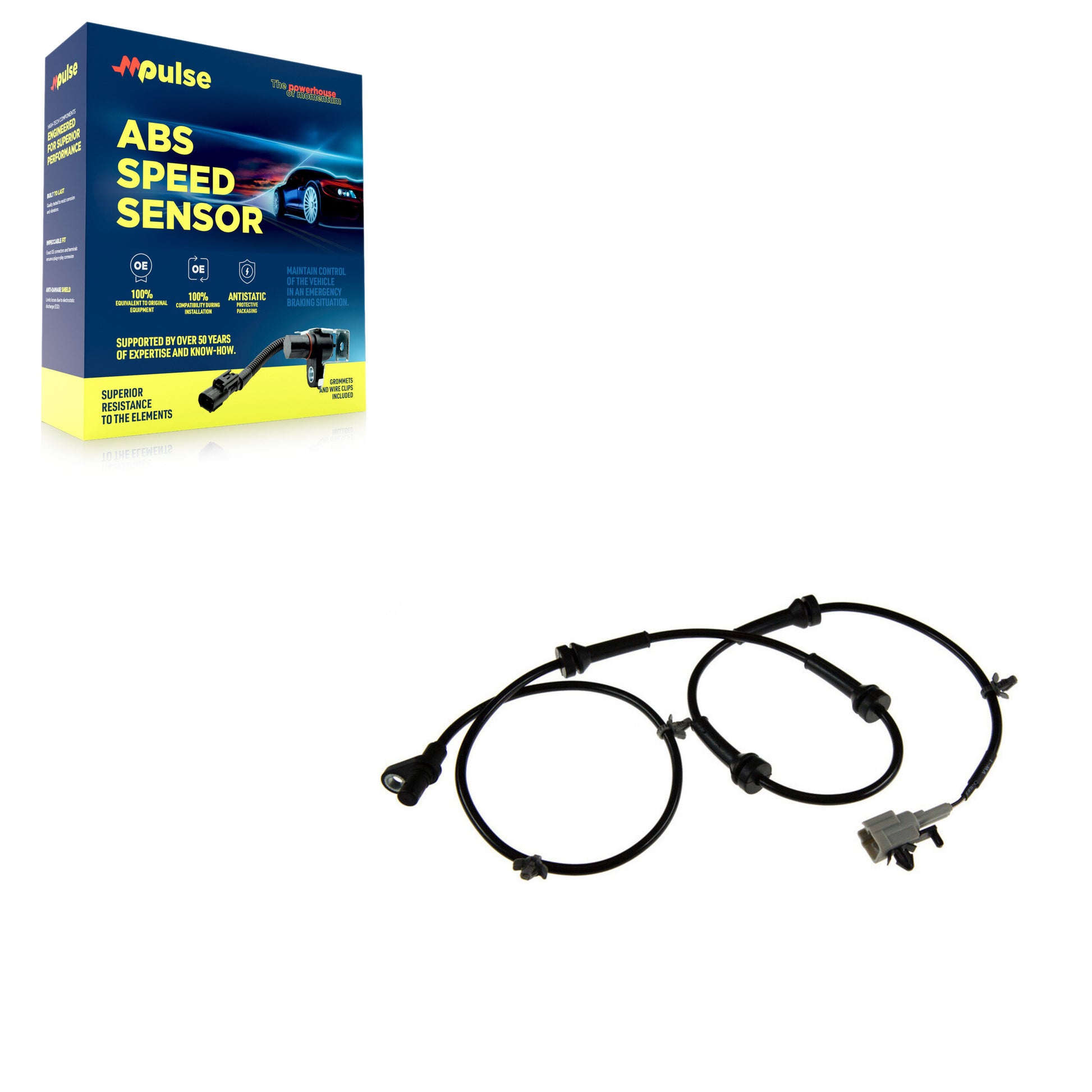 Mpulse SEN-2ABS0844 ABS Wheel Speed Sensor for 2008-2015 Nissan Rogue Select, Nissan X-Trail, Nissan Rogue - Rear