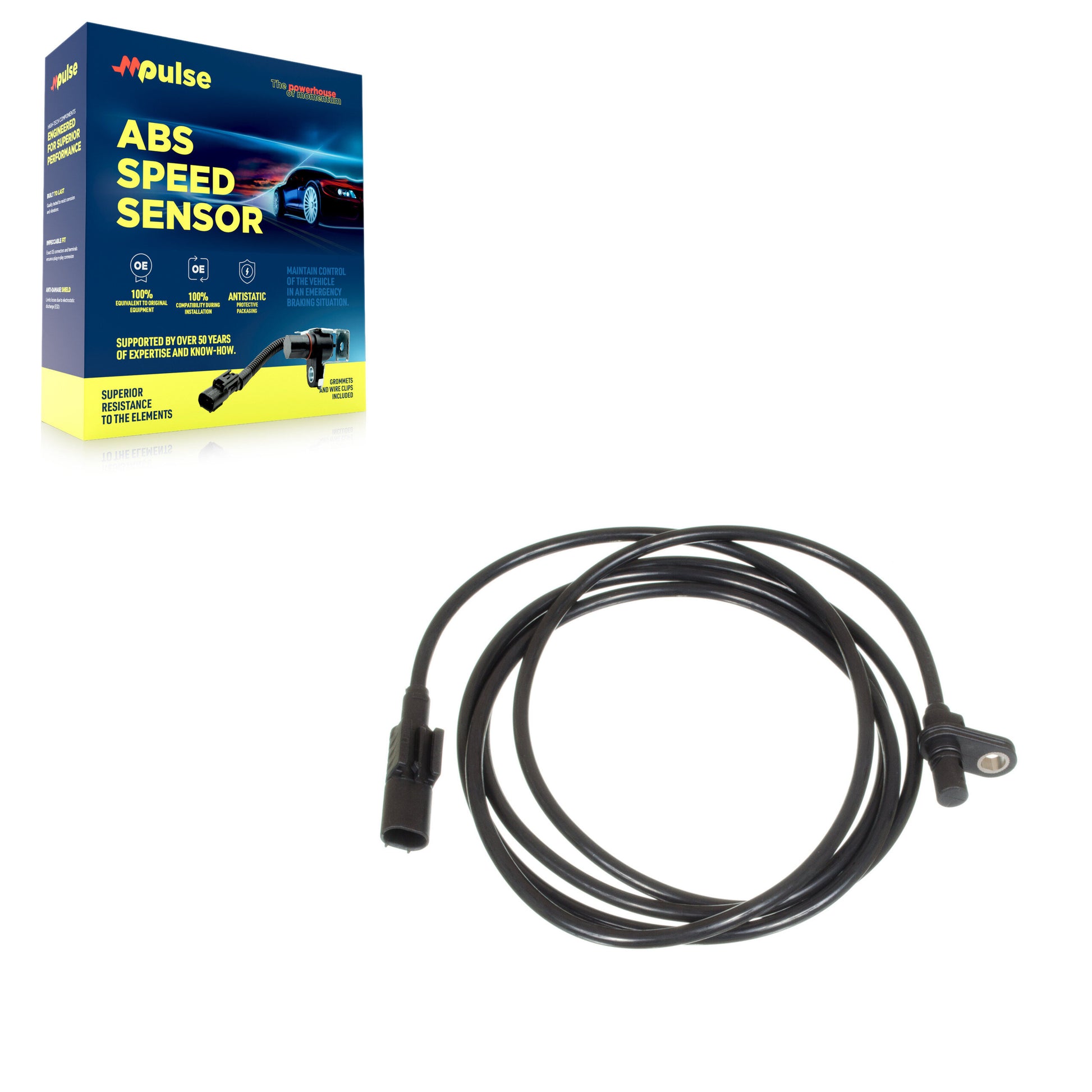Mpulse SEN-2ABS0849 ABS Wheel Speed Sensor for 2007-2018 Mercedes-Benz Sprinter 2500, Dodge Sprinter 2500 - Rear Left