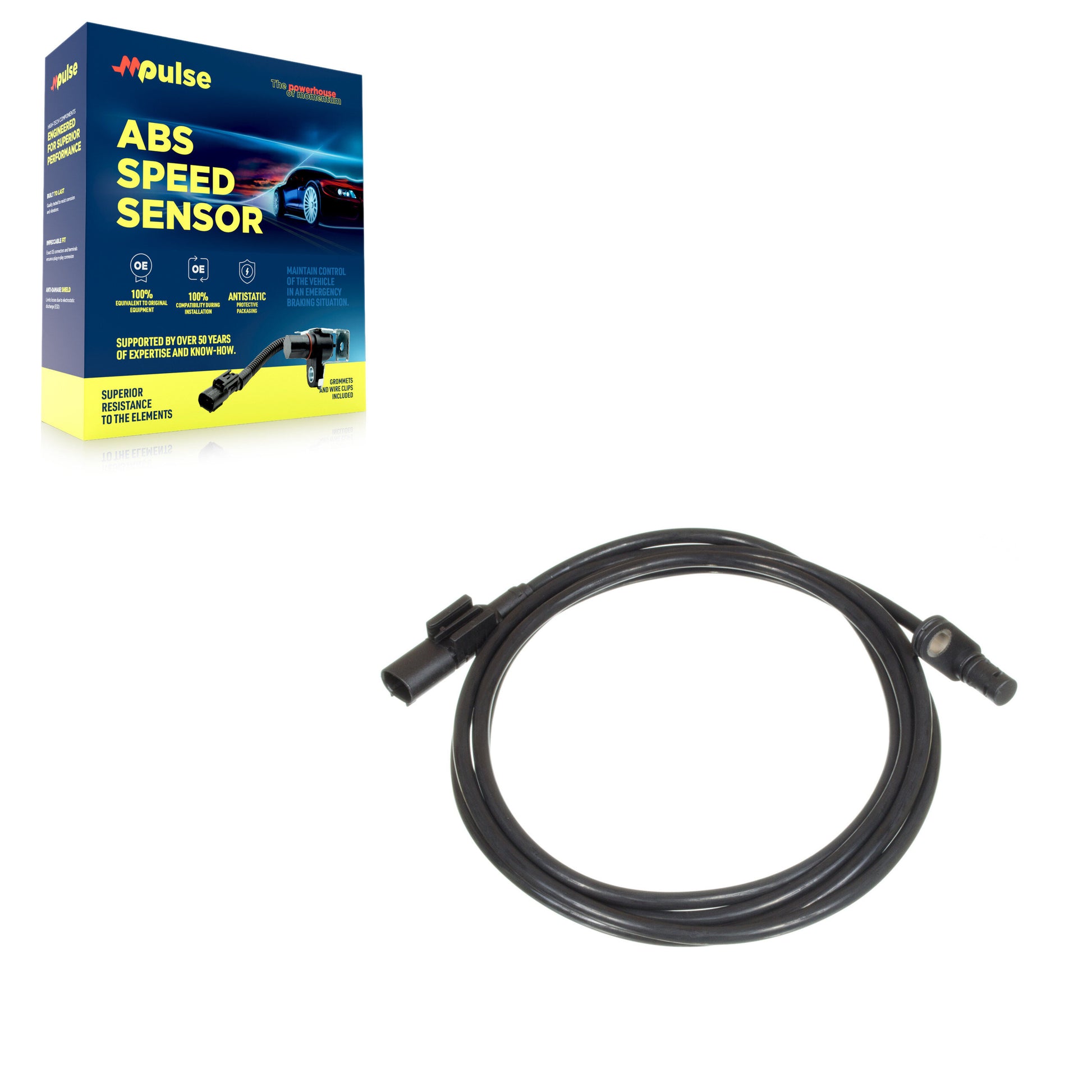 Mpulse SEN-2ABS0850 ABS Wheel Speed Sensor for 2007-2018 Mercedes-Benz Sprinter 2500, Dodge Sprinter 3500, Dodge Sprinter 2500 - Rear Right