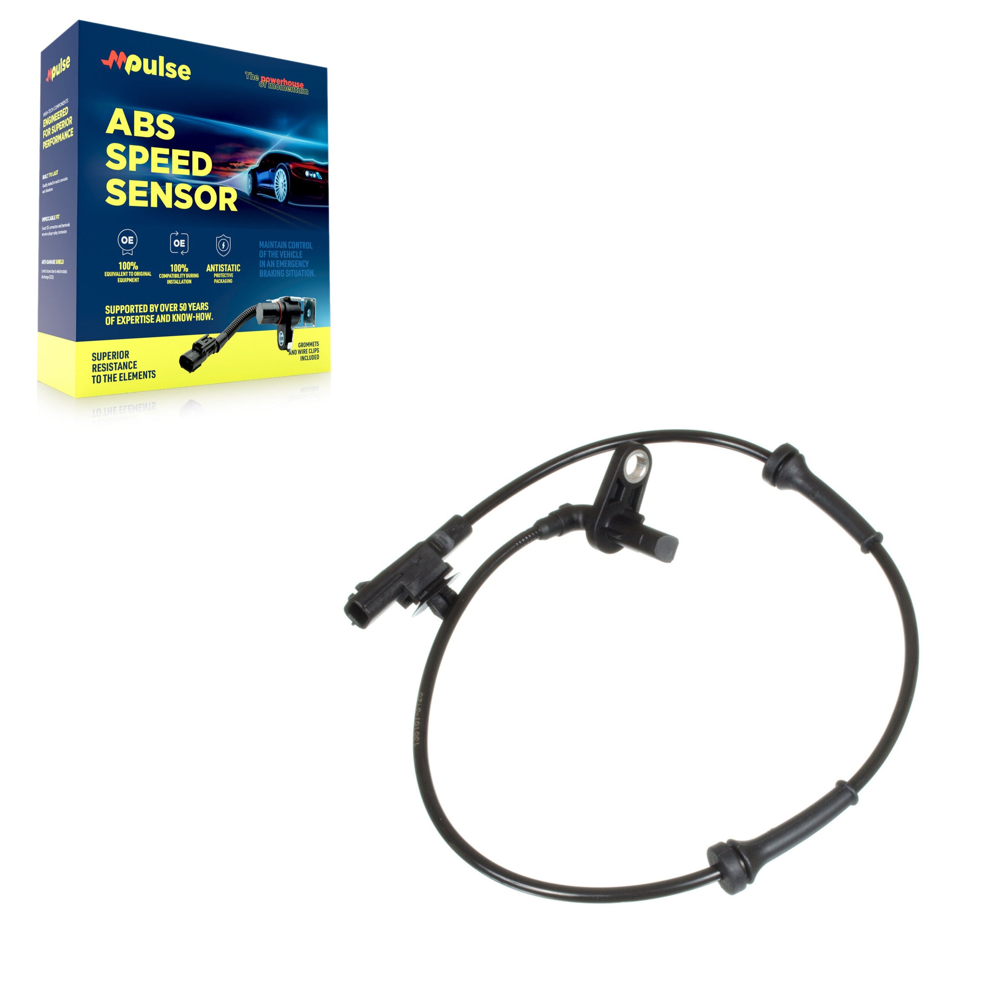 Mpulse SEN-2ABS0857 ABS Wheel Speed Sensor for 2012-2019 Nissan Micra, Nissan Versa, Nissan Versa Note - Rear Right