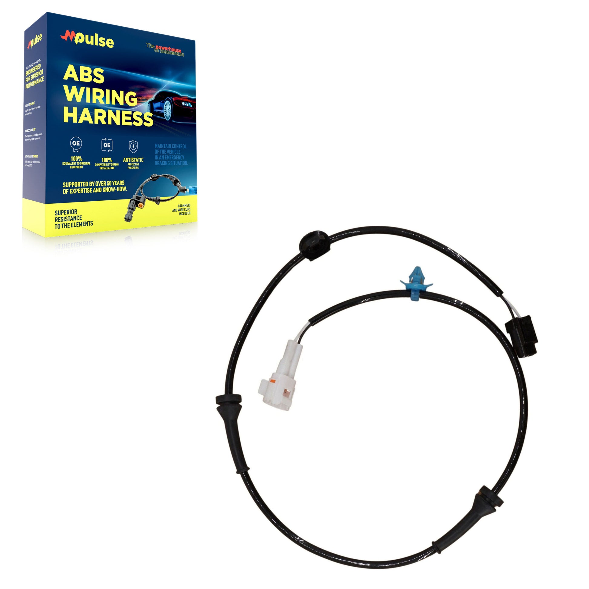 Mpulse SEN-2ABS0861 ABS Wheel Speed Sensor Wiring Harness for 2007-2013 Suzuki SX4 - Rear Left