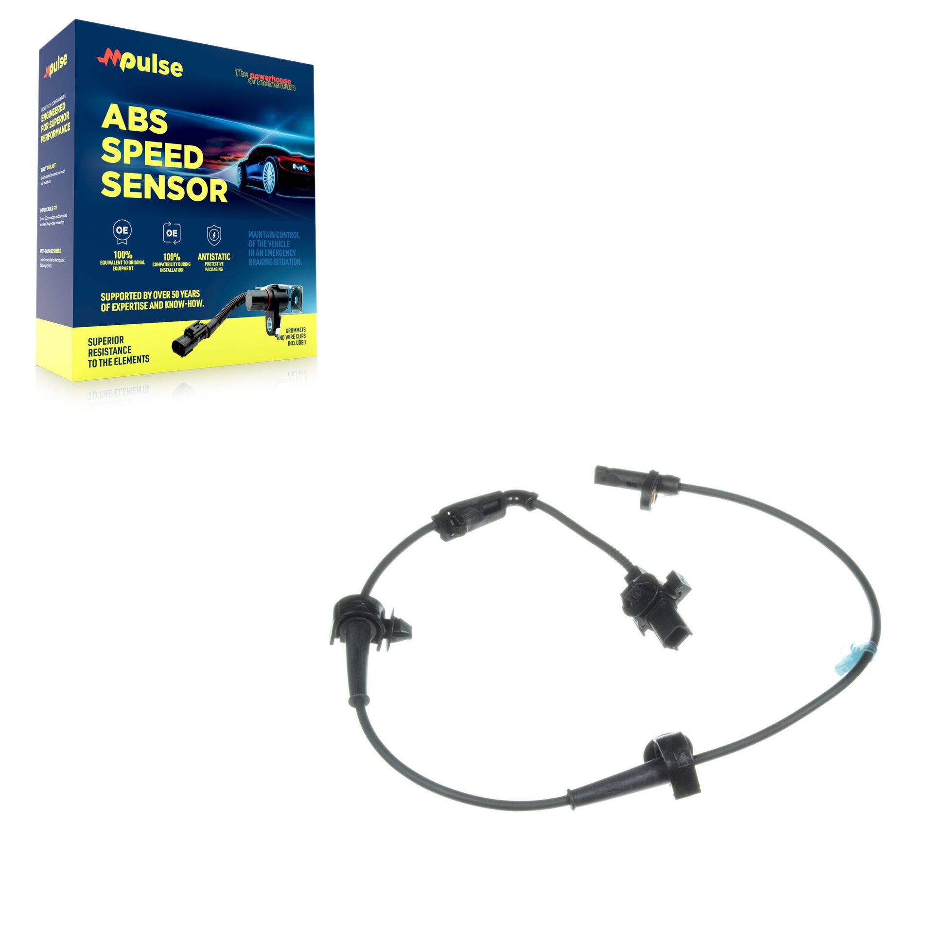 Mpulse SEN-2ABS0862 ABS Wheel Speed Sensor for 2012-2022 Acura ILX, Honda Civic - Front Right