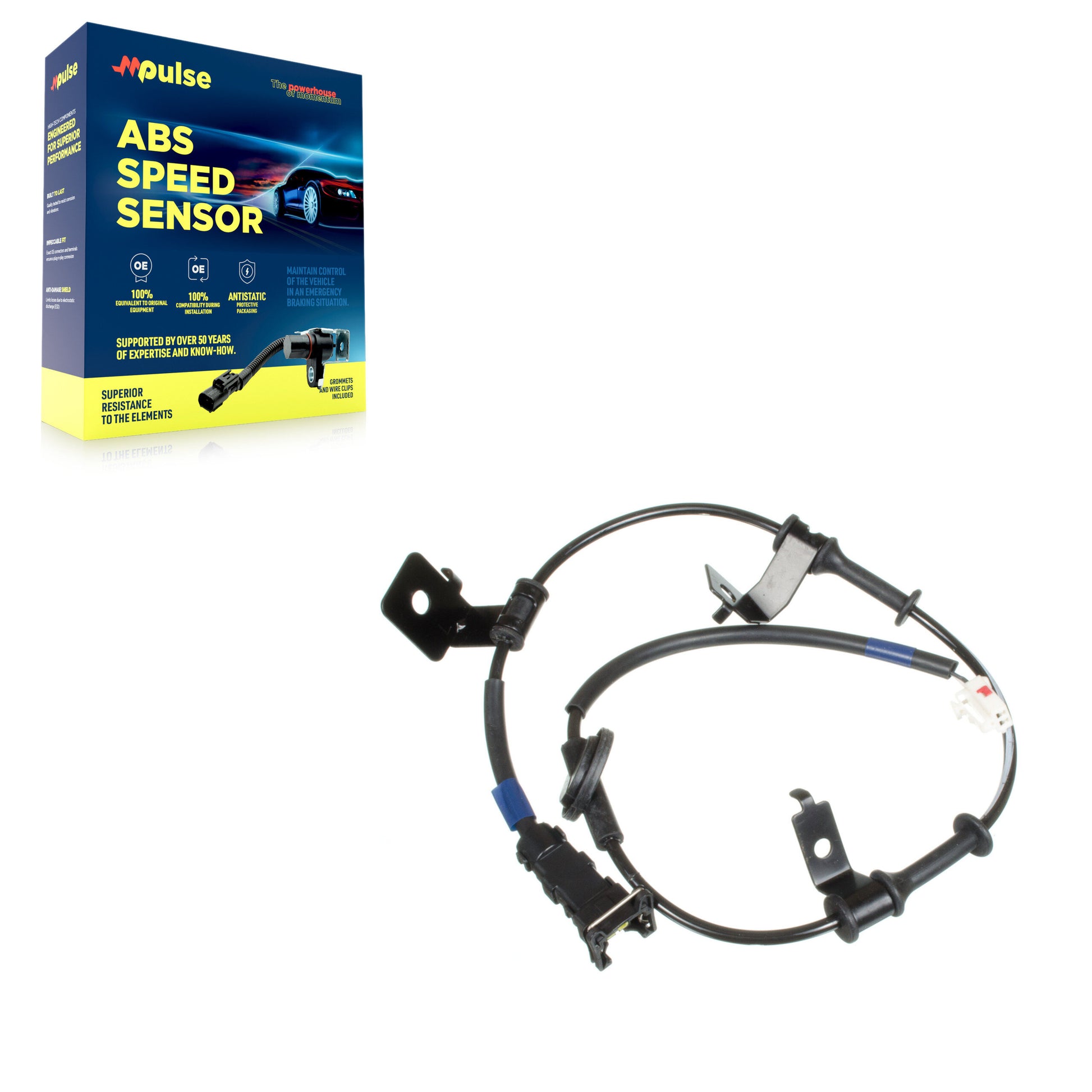 Mpulse SEN-2ABS0865 ABS Wheel Speed Sensor for 2010-2013 Kia Forte, Kia Forte Koup, Kia Forte5 - Rear Left