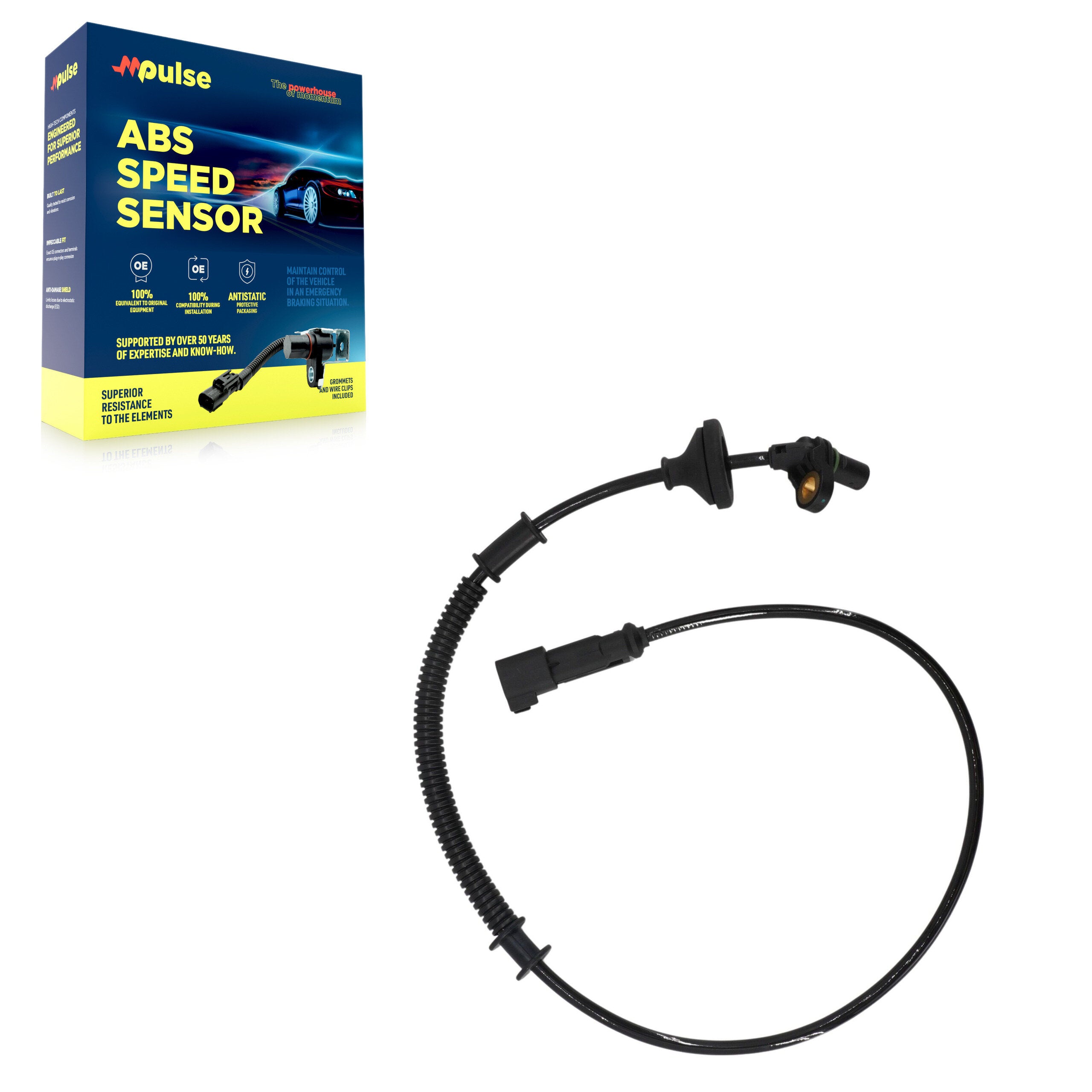 Mpulse SEN-2ABS0880 ABS Wheel Speed Sensor for 2011-2017 Ford Expedition, Lincoln Navigator - Rear