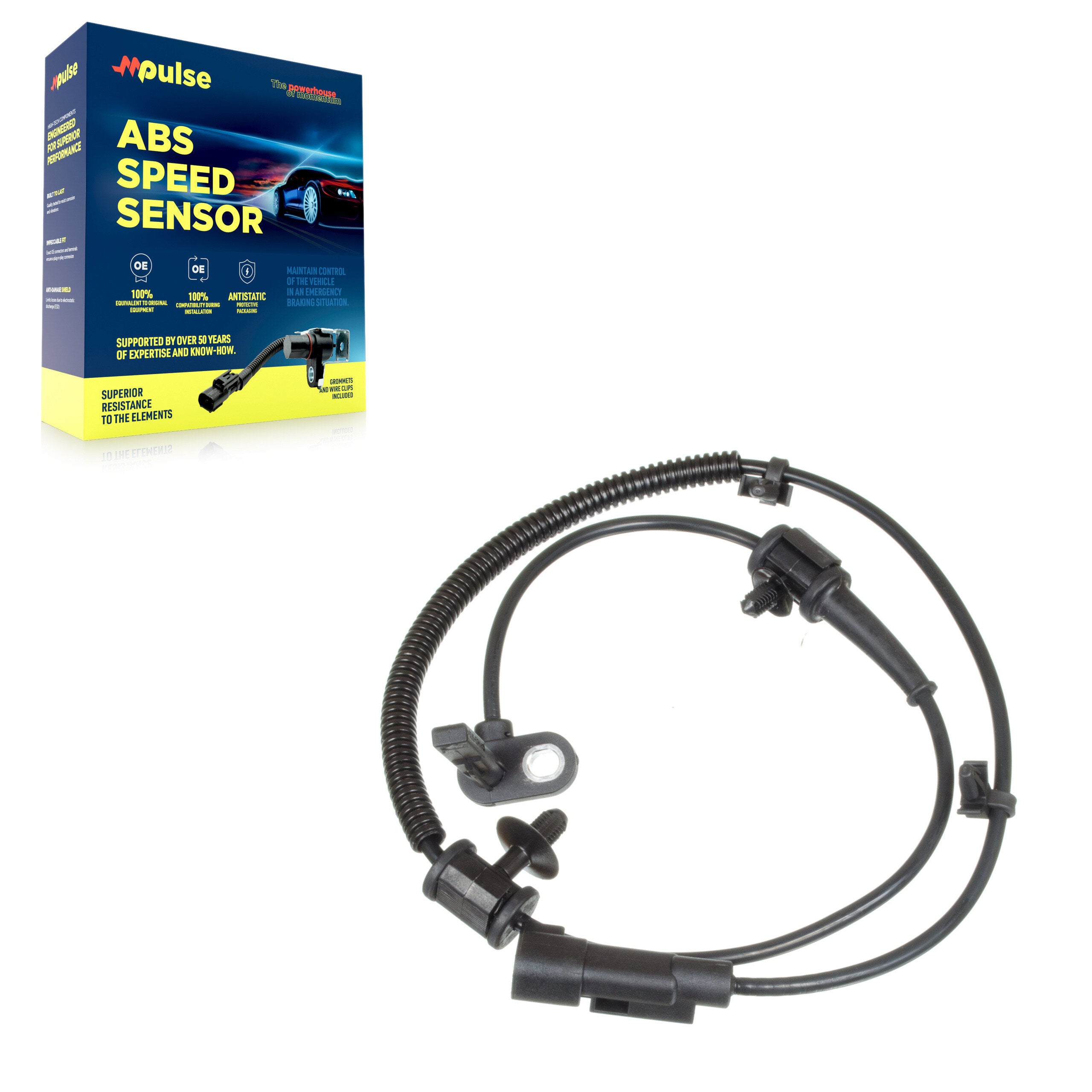 Mpulse SEN-2ABS0881 ABS Wheel Speed Sensor for 2010-2011 Buick Regal, Saab 9-5, Buick Allure - Rear